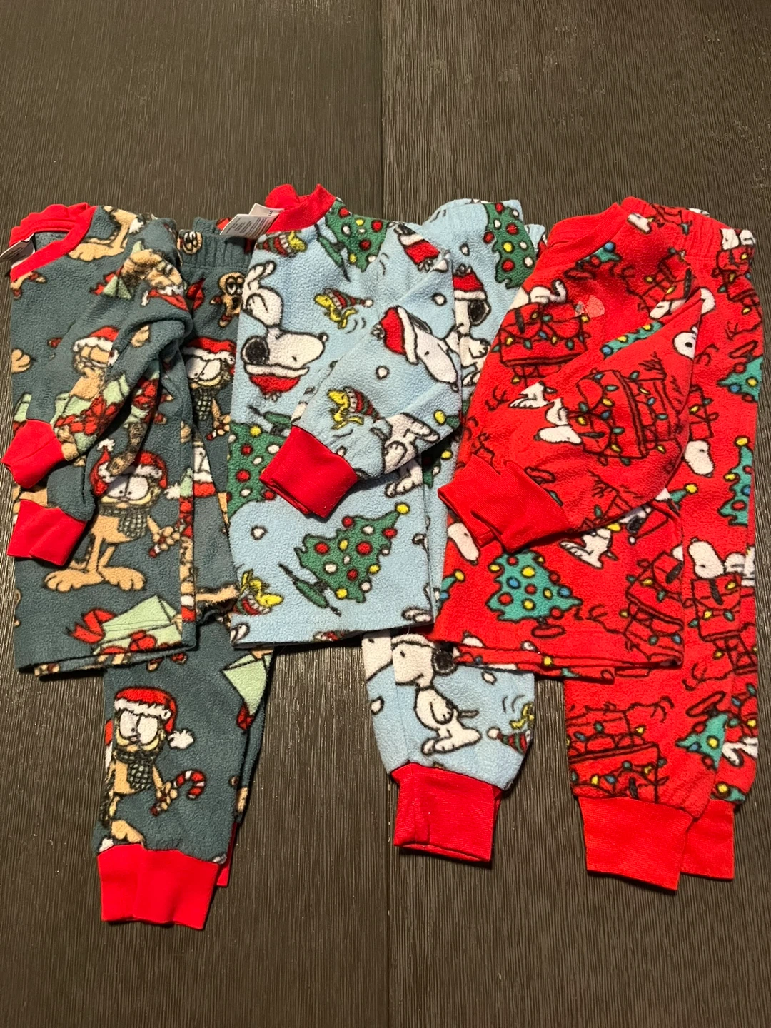 Peanuts & Garfield Christmas Pajamas Set