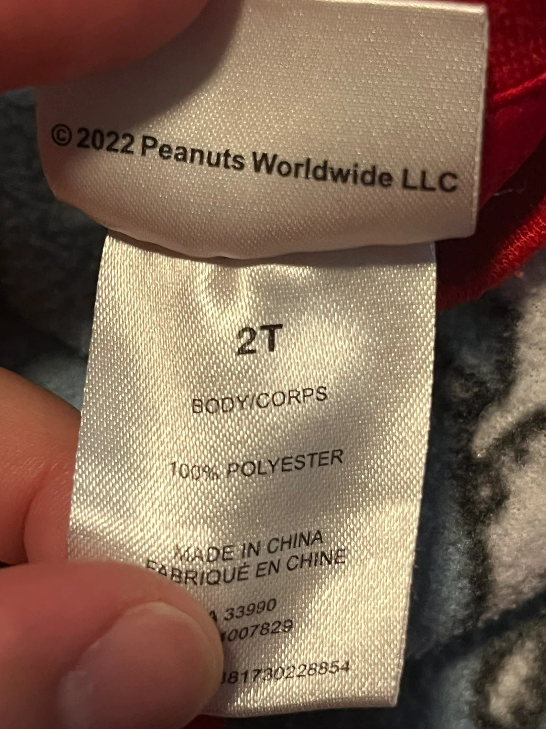Peanuts & Garfield Christmas Pajamas Set - photo 3