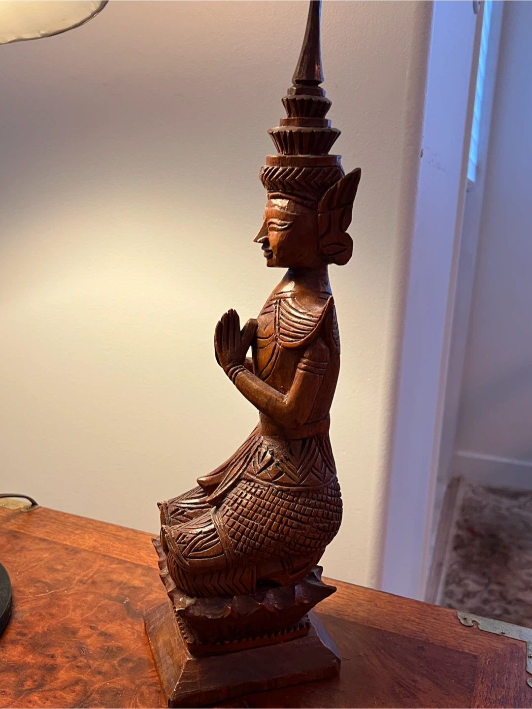 Vintage Carved Wooden Figurine - photo 2