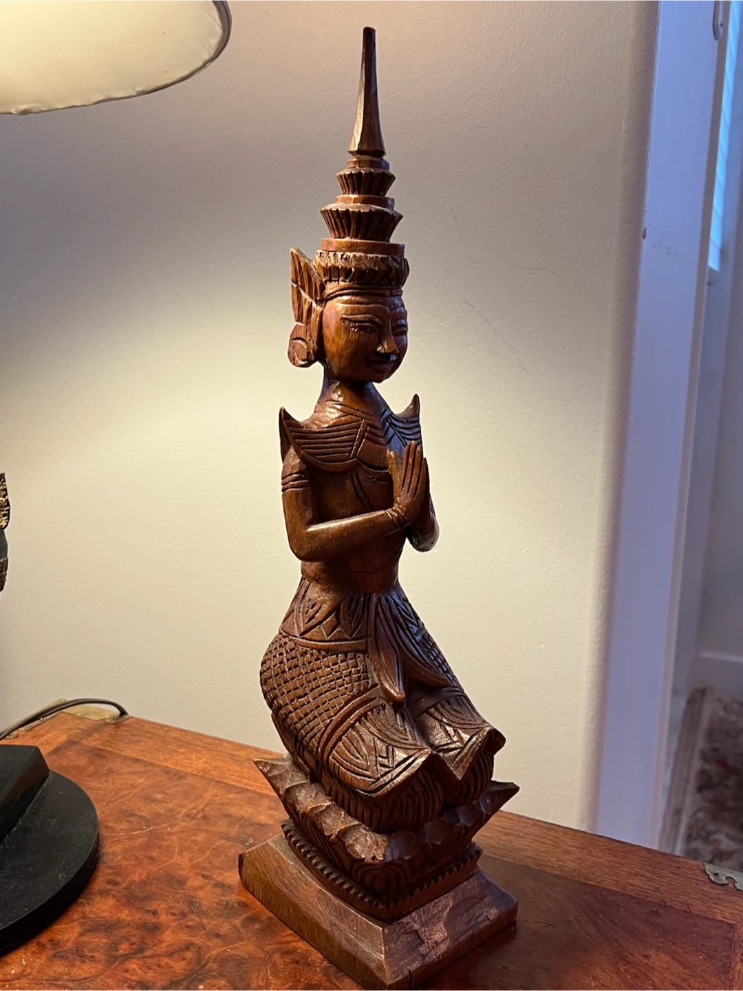Vintage Carved Wooden Figurine - photo 3