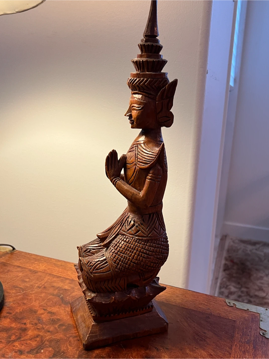 Vintage Carved Wooden Figurine - photo 4