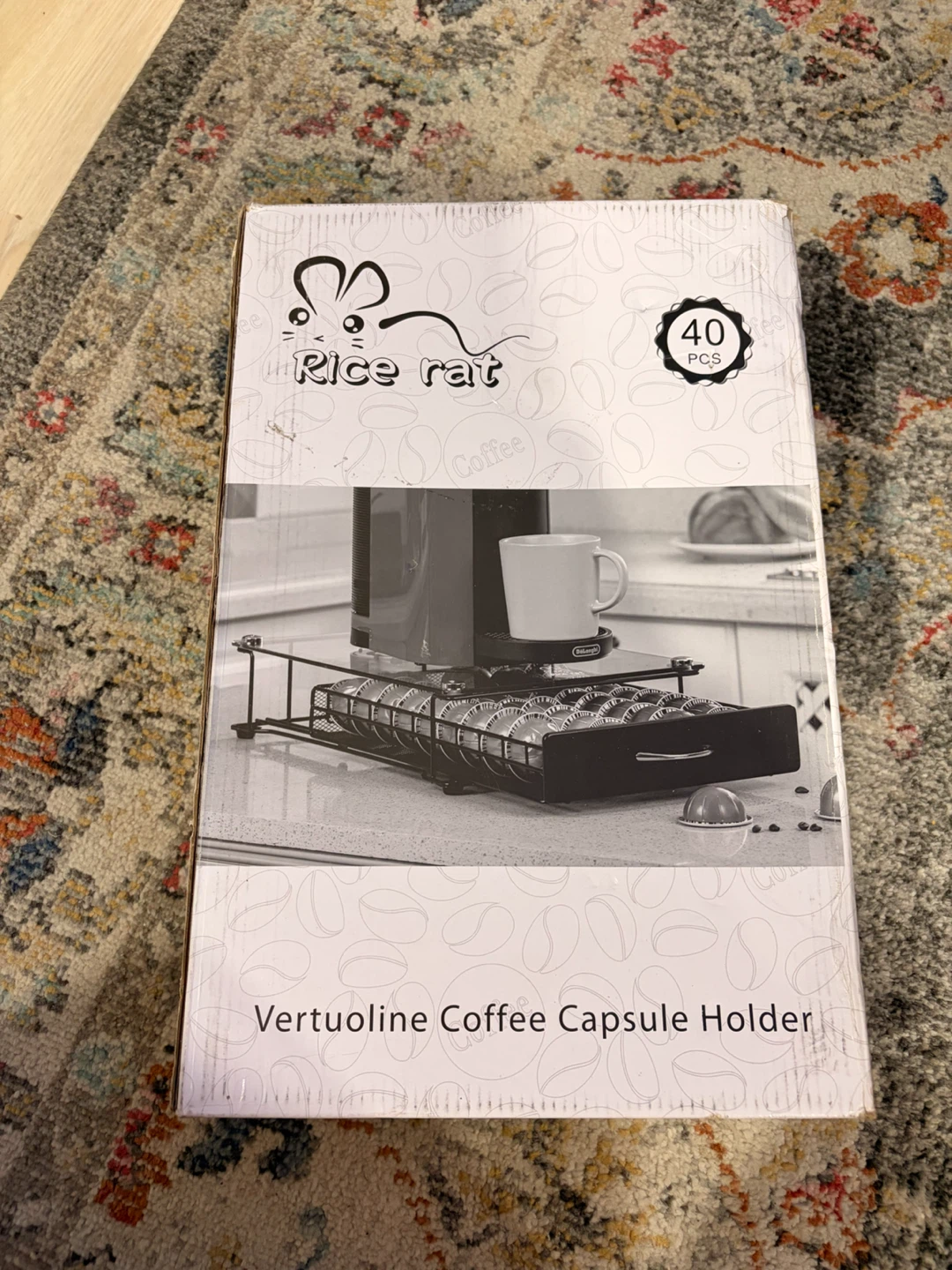 Coffee capsule holder