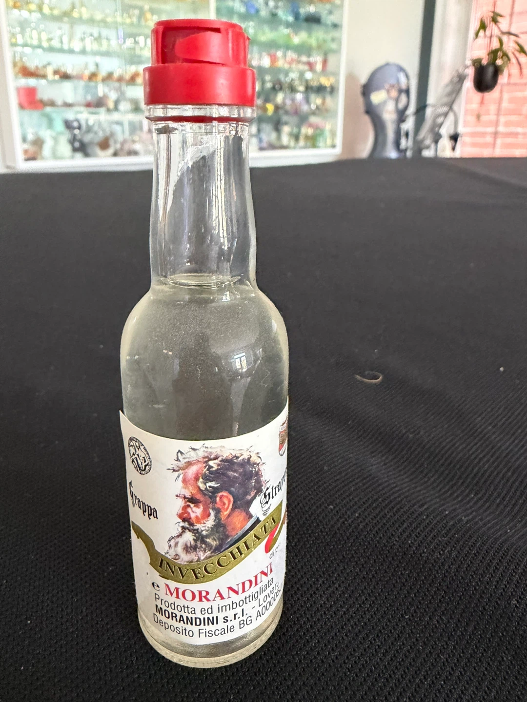 Morandini Grappa Invecchiata Miniature Bottle