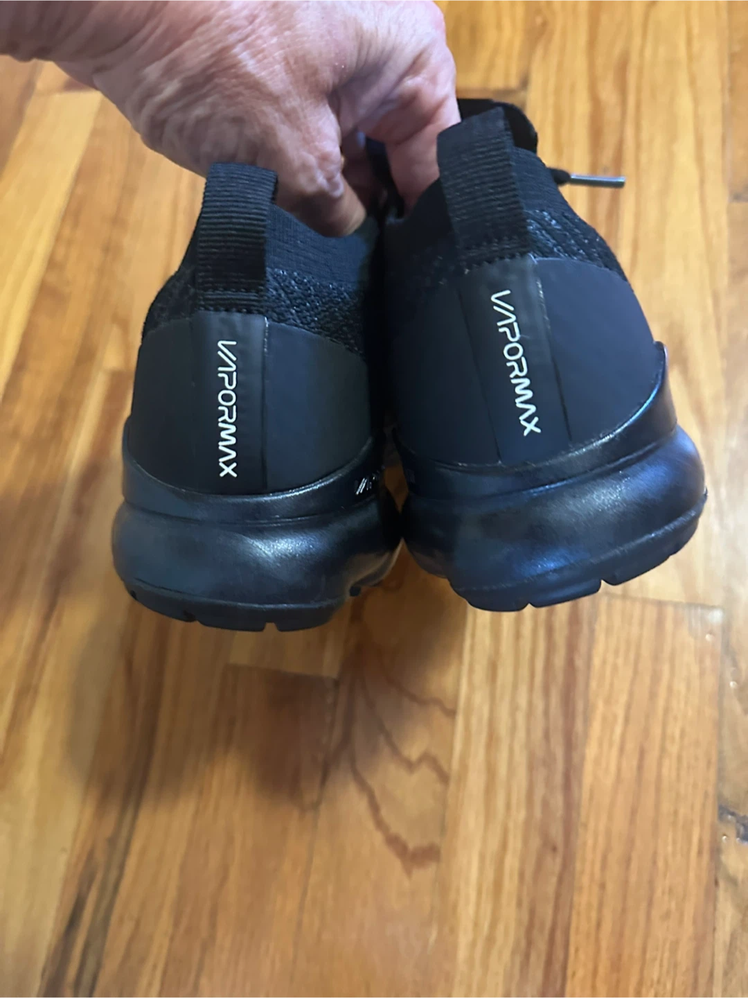 Nike Air VaporMax Flyknit 3 Black Size 7.5 - photo 5