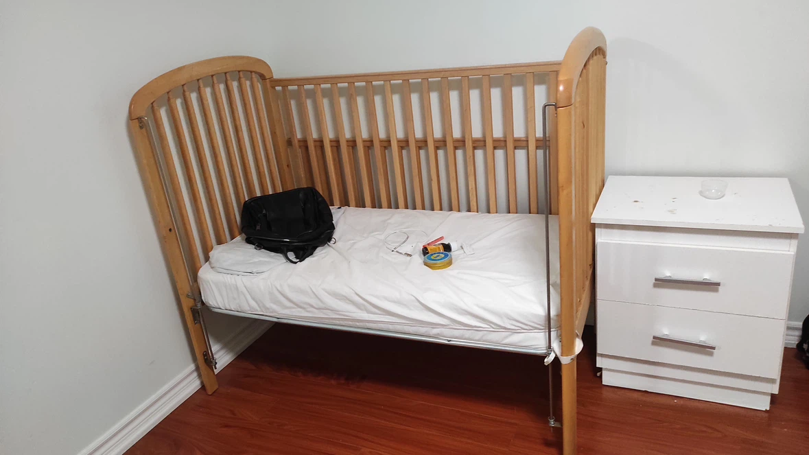 Wooden Baby Crib