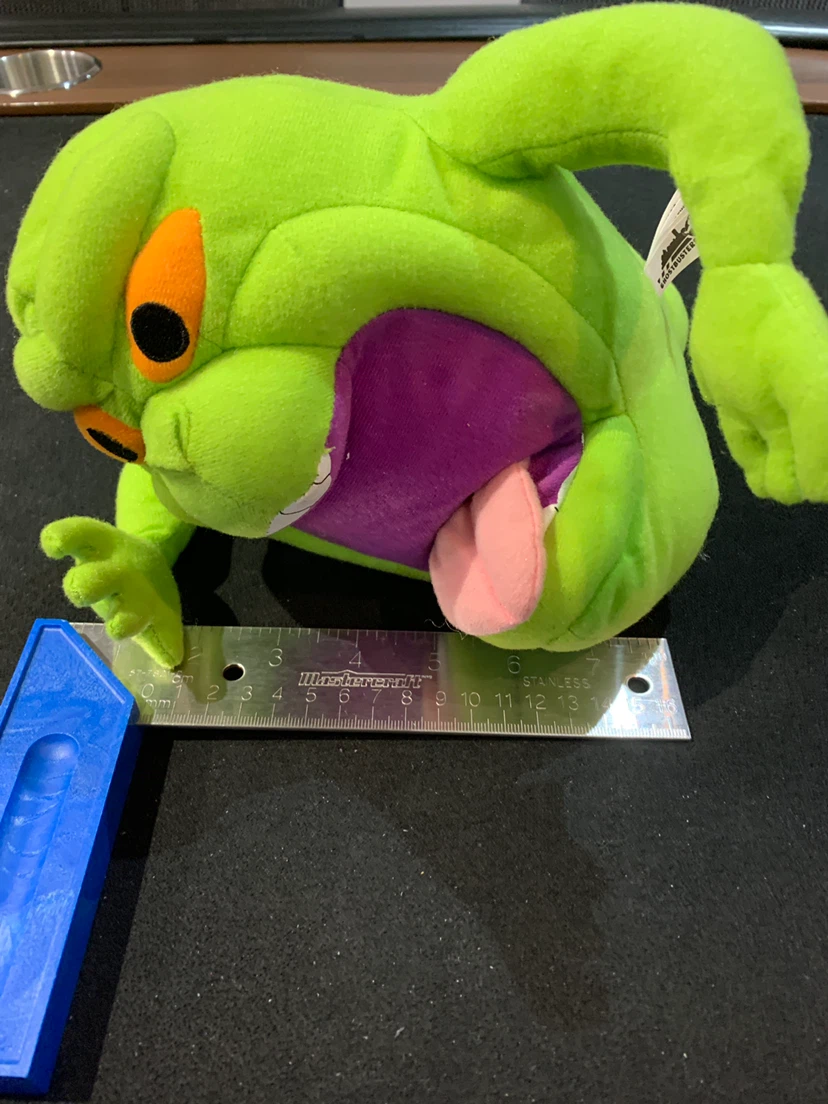 licensed Ghostbusters Slimer plush toy - photo 2
