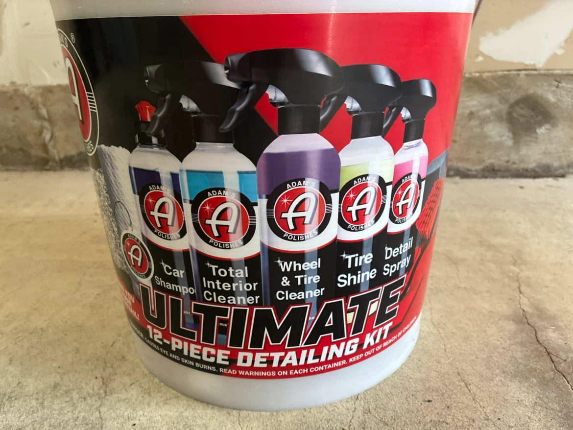 Adam's Polishes Ultimate 12-Piece Car Detailing Kit