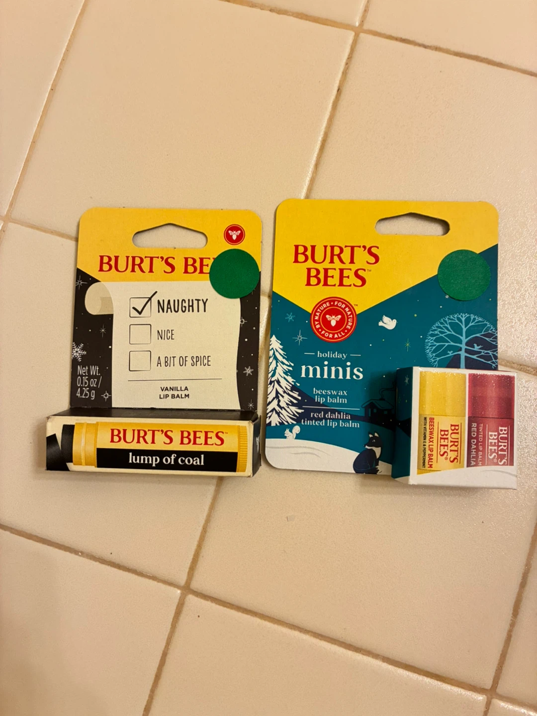 Burt's Bees Lip Balm Holiday Gift Sets