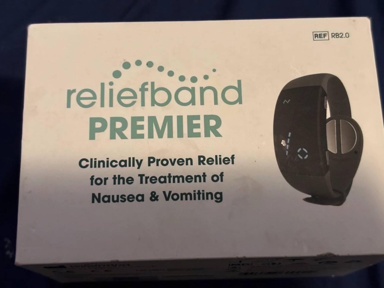 Reliefband Premier Wearable Nausea and Vomiting Treatment Device