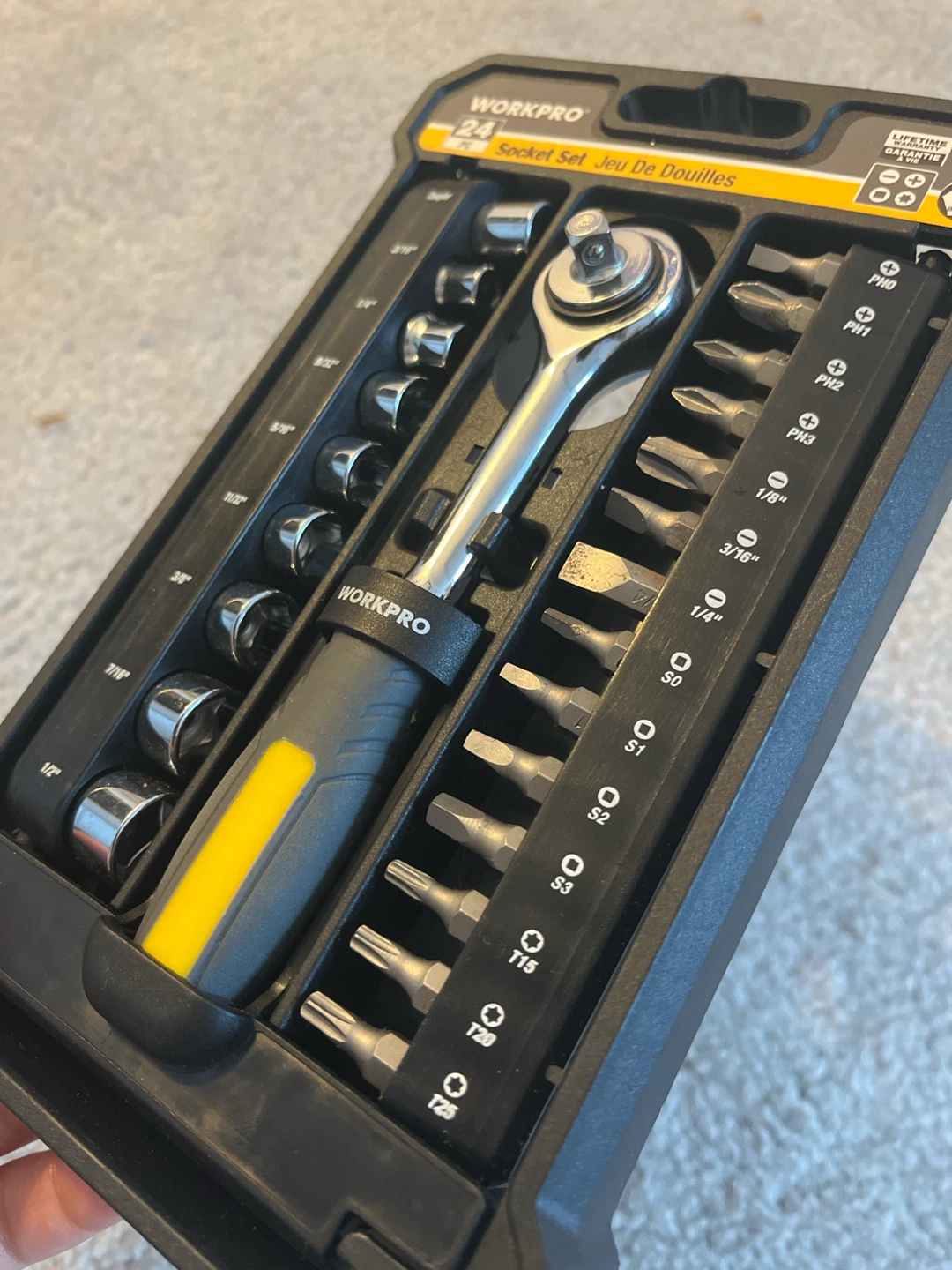 WORKPRO 24-Piece Socket Set - photo 2