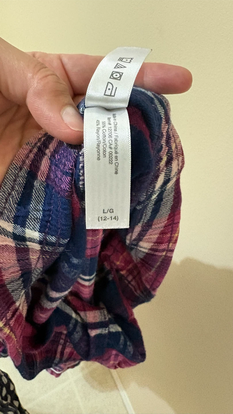 L/G Plaid Pajama Pants - photo 3