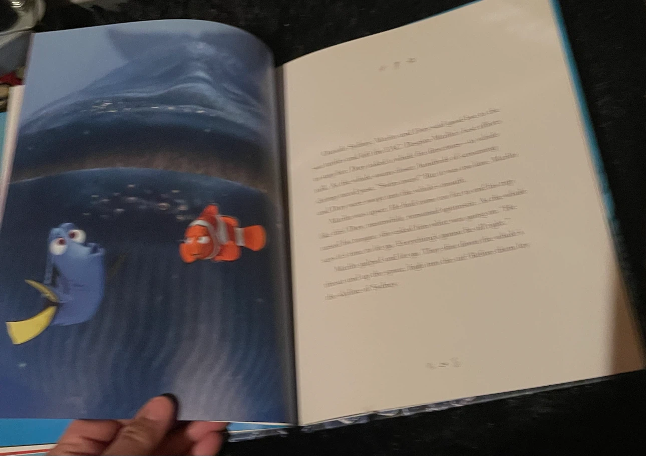 Disney Pixar Finding Nemo Storybook and CD - photo 3