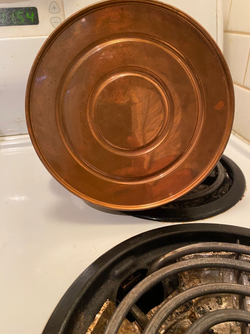 Vintage Copper Kettle with Wooden Handle - photo 2