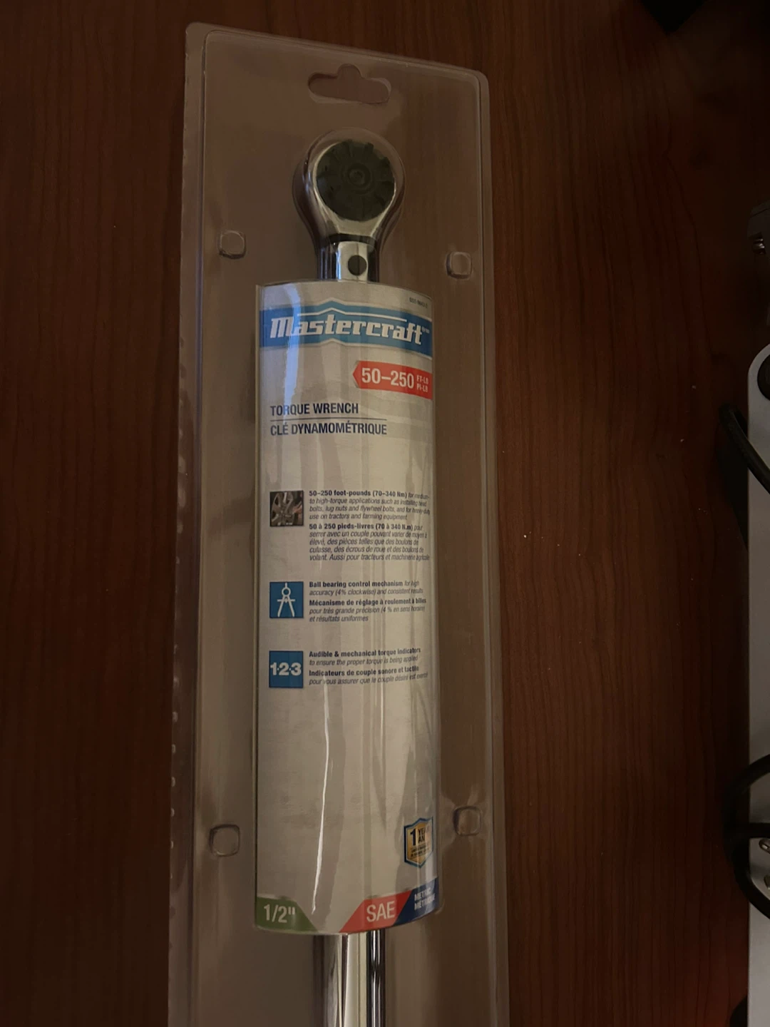 Mastercraft 50-250 ft-lb Torque Wrench