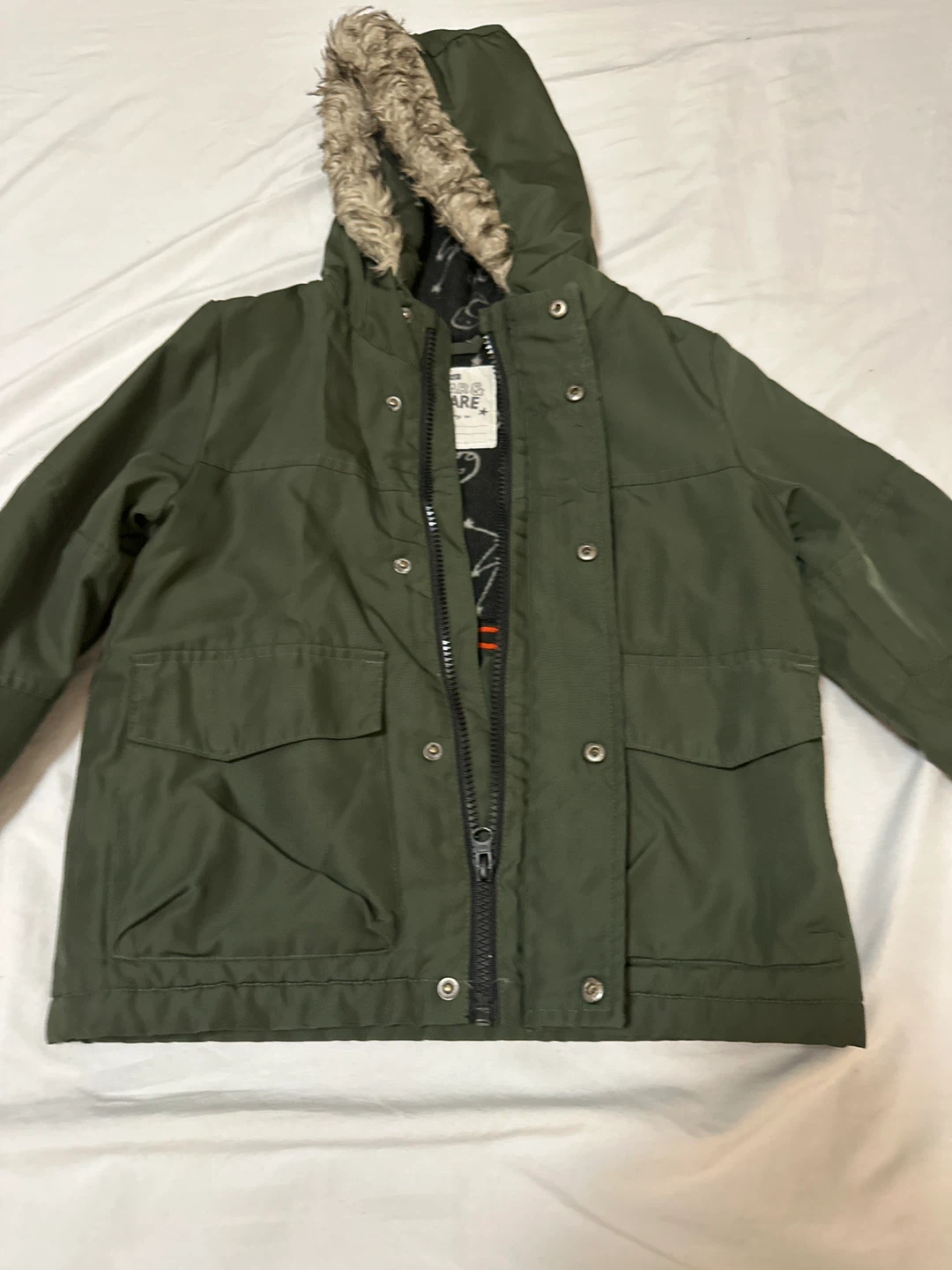 F&F Kids Green Parka Jacket - photo 2