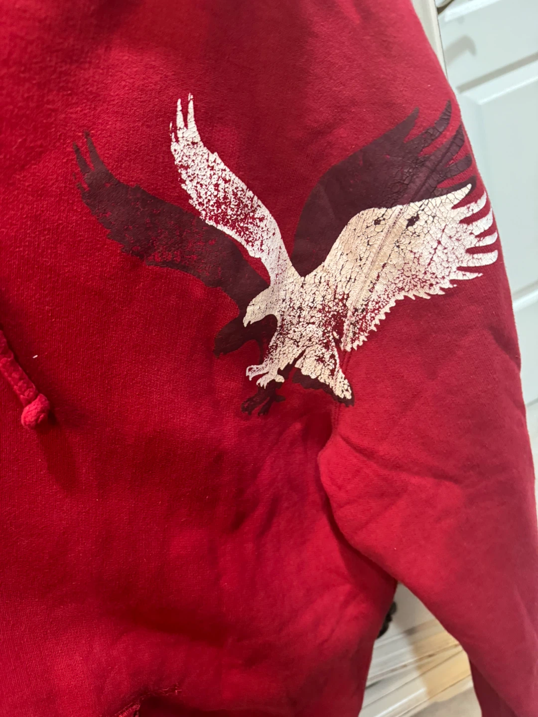 American Eagle Red Graphic Hoodie - photo 4