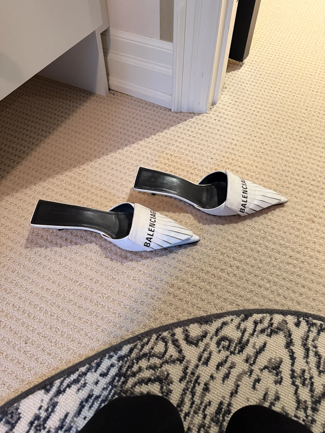 Balenciaga Mules with Fringe - photo 4