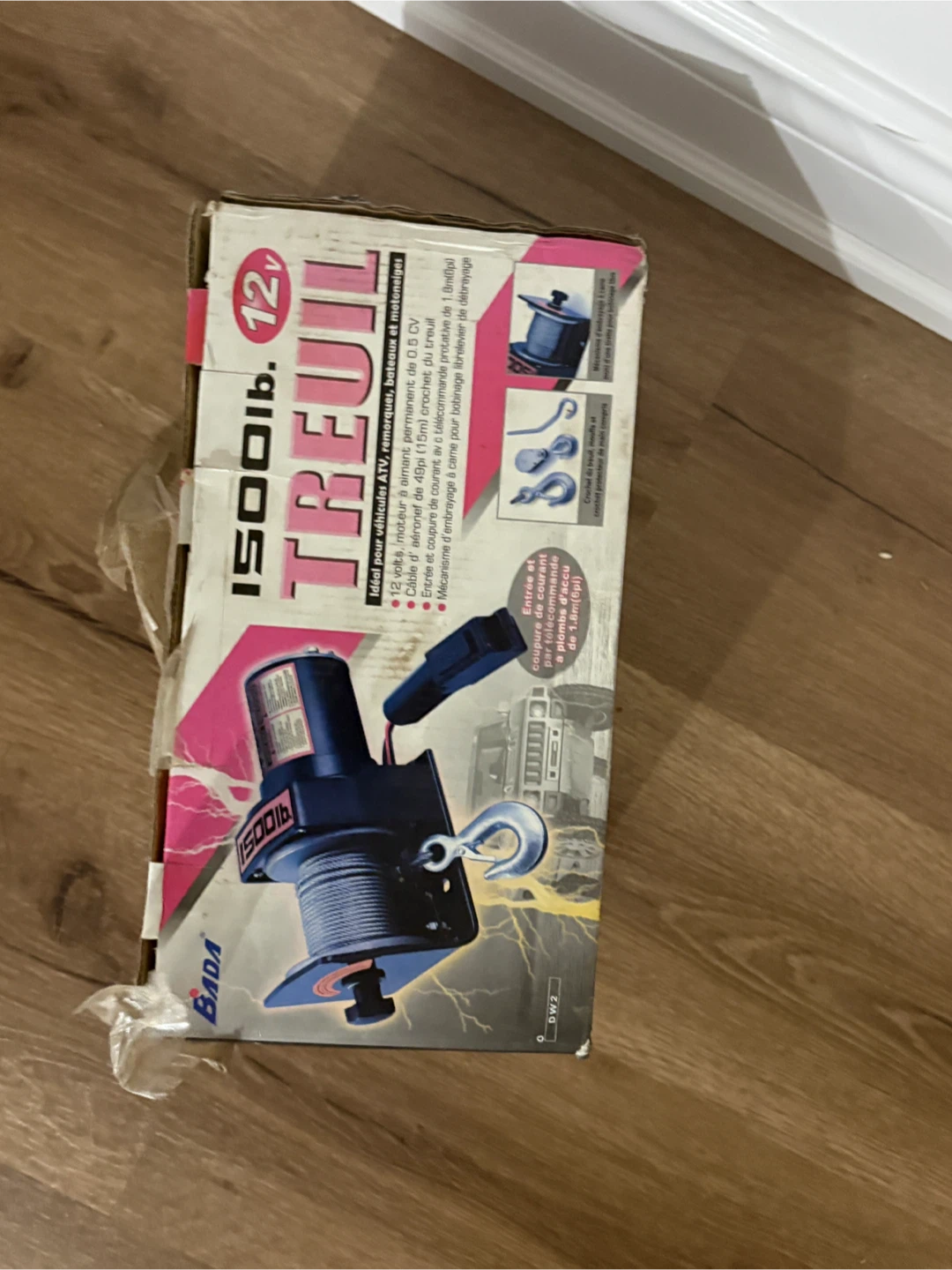 BADA 1500lb 12V Electric Winch - photo 2