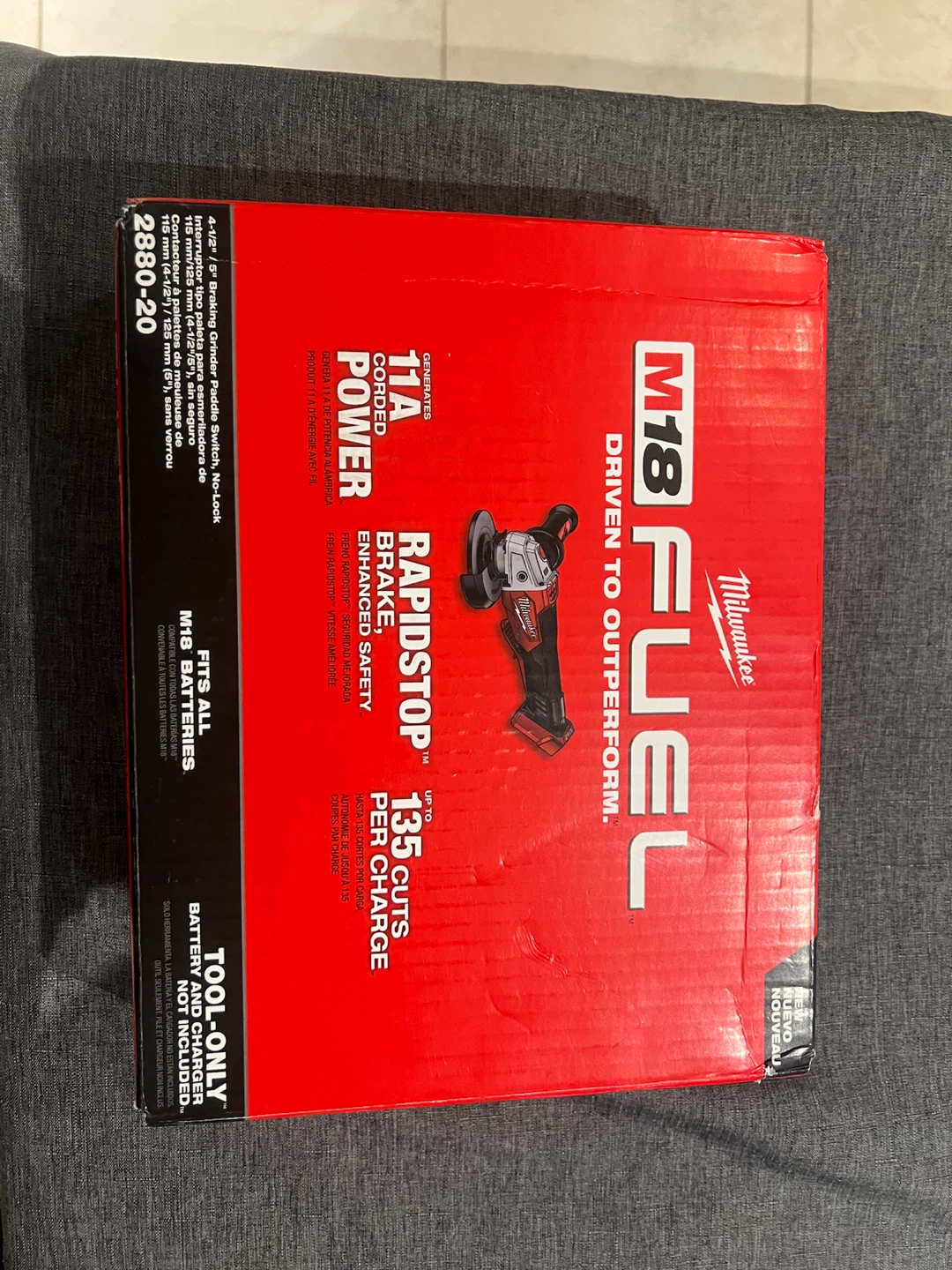 Milwaukee M18 Fuel Grinder
