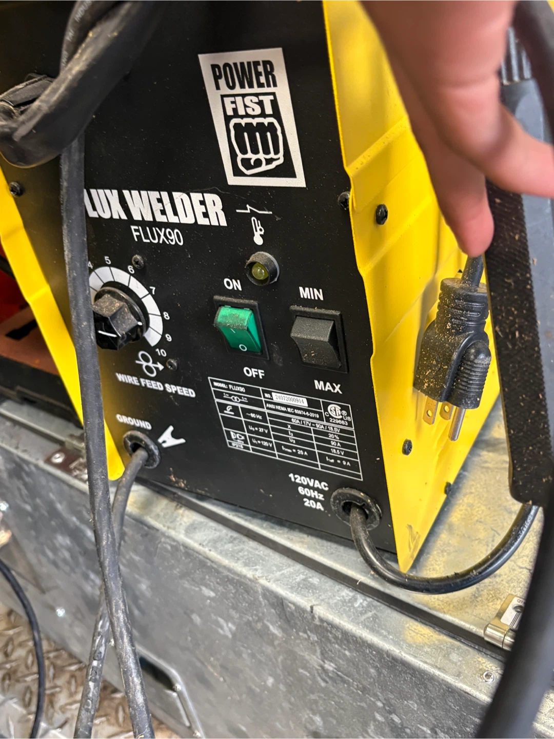 Power Fist Flux90 Flux Welder