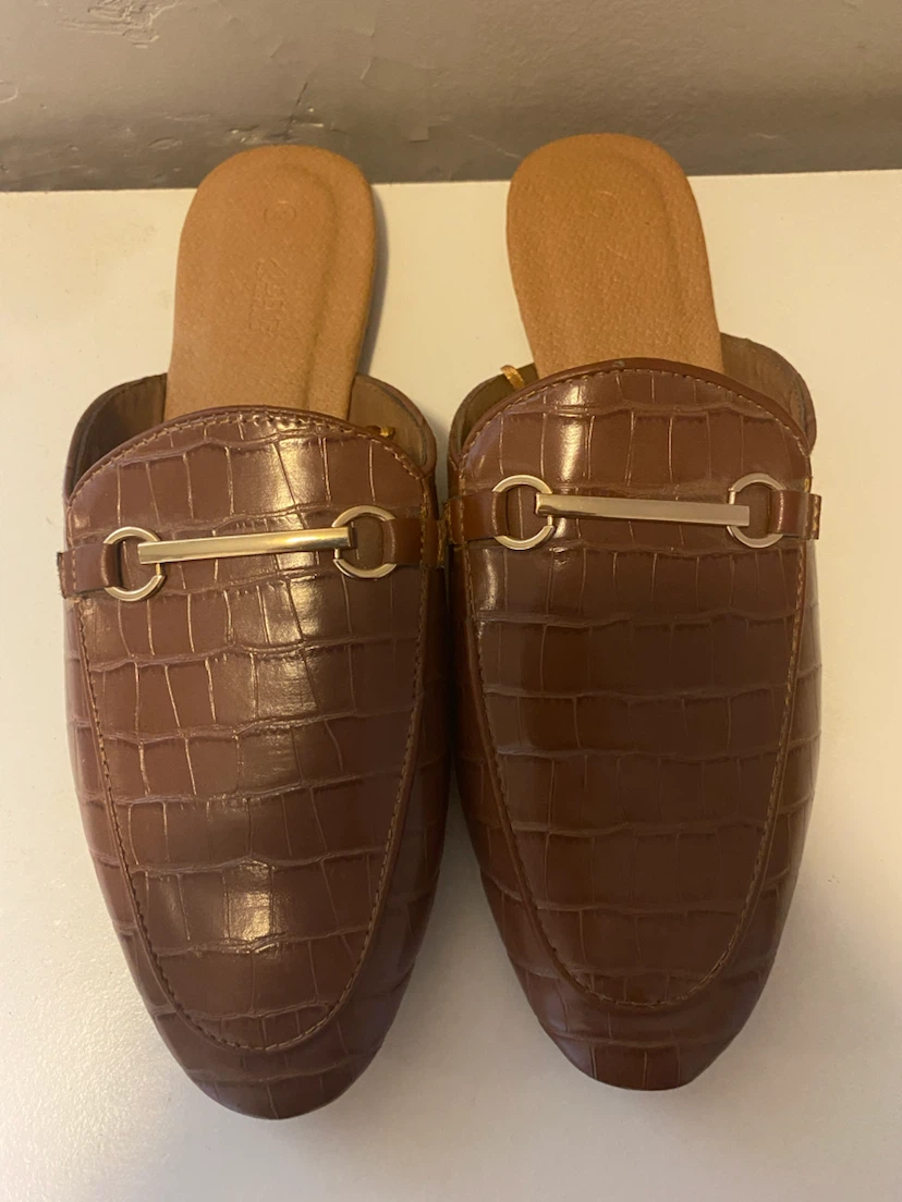 Brown Mules Size 9