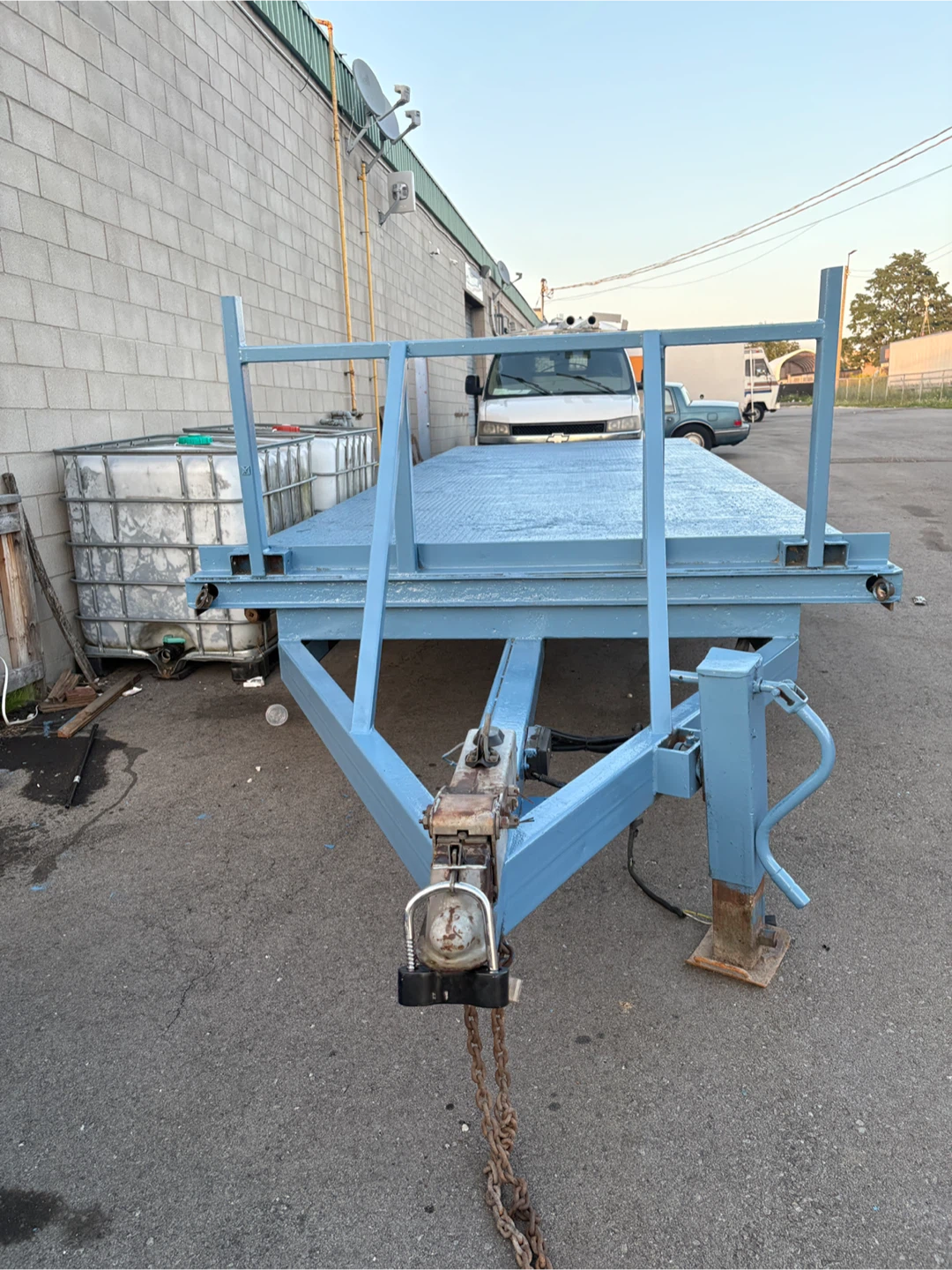 Dual Axle Flatbed Trailer