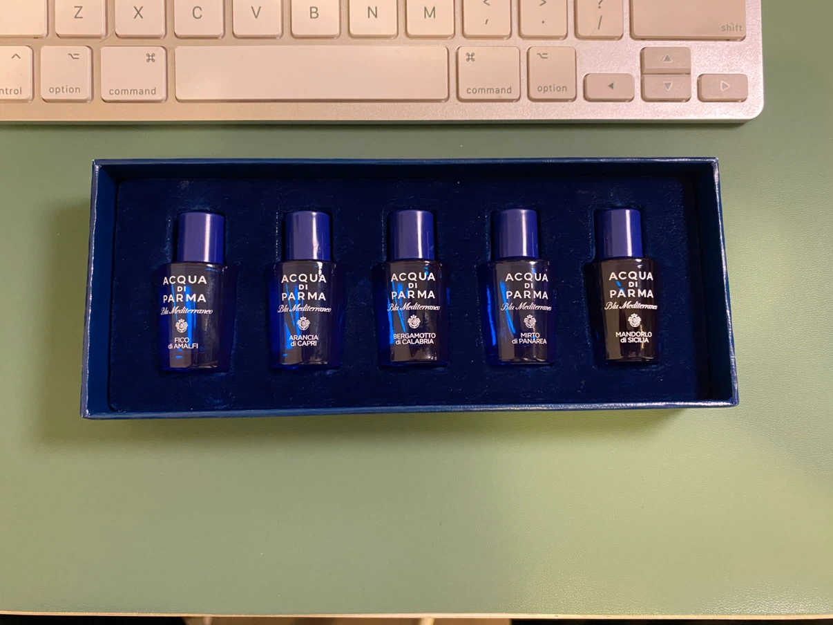 Acqua di Parma Blu Mediterraneo - 5ml x 5 - Discovery Kit