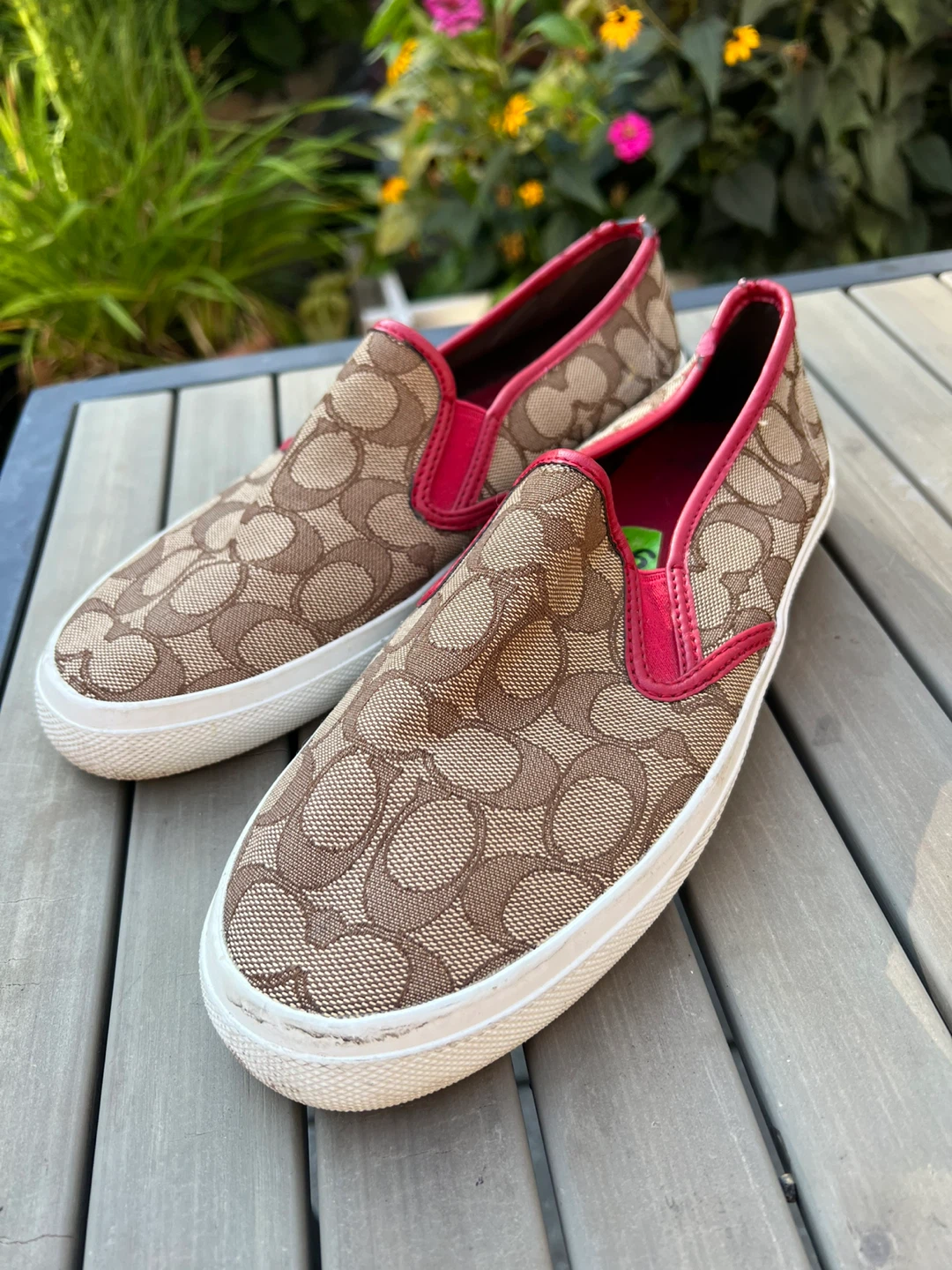 Coach Monogram Slip-On Sneakers - photo 4
