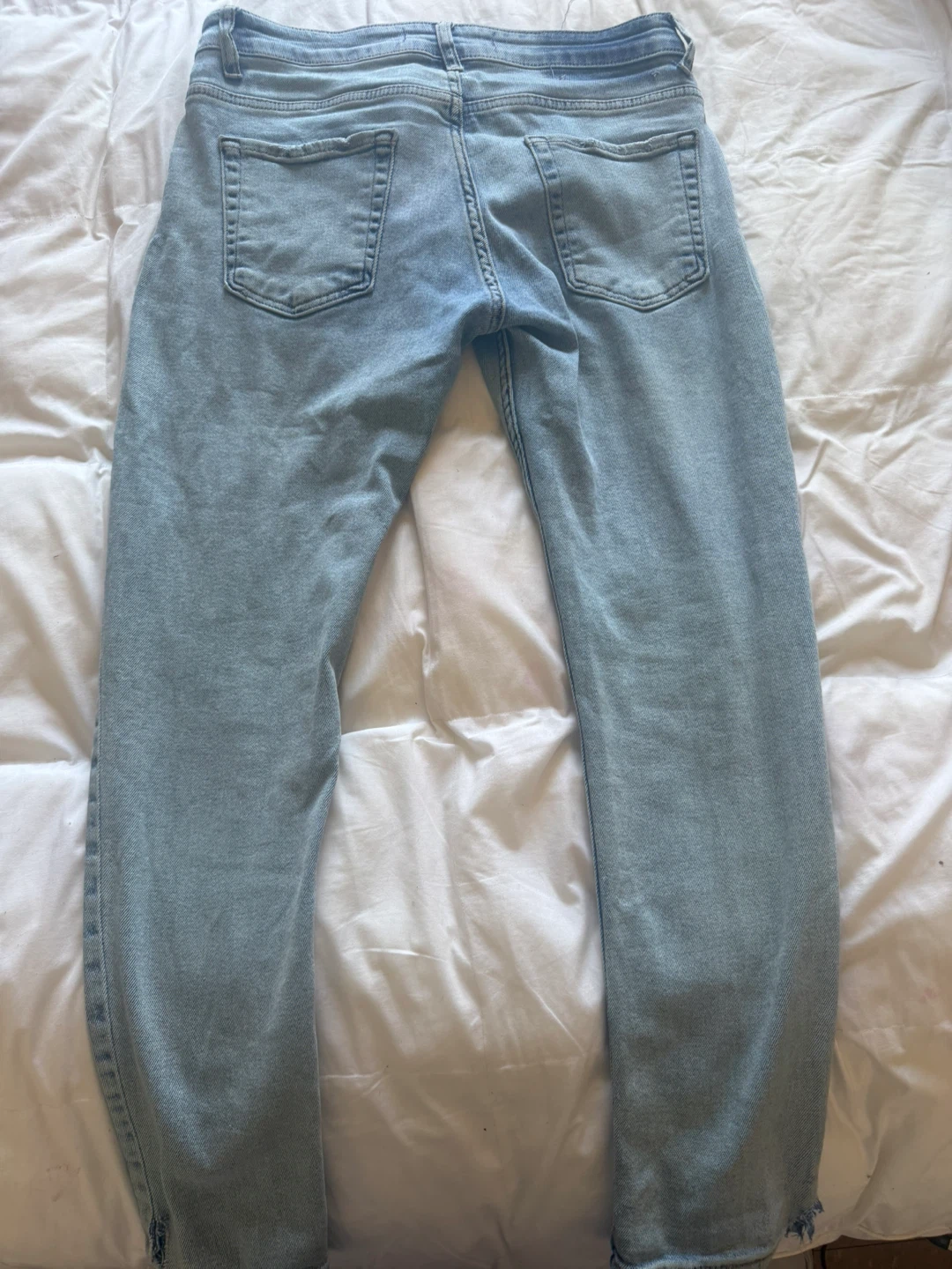 Christian Dior Light Wash Distressed Jeans - photo 5
