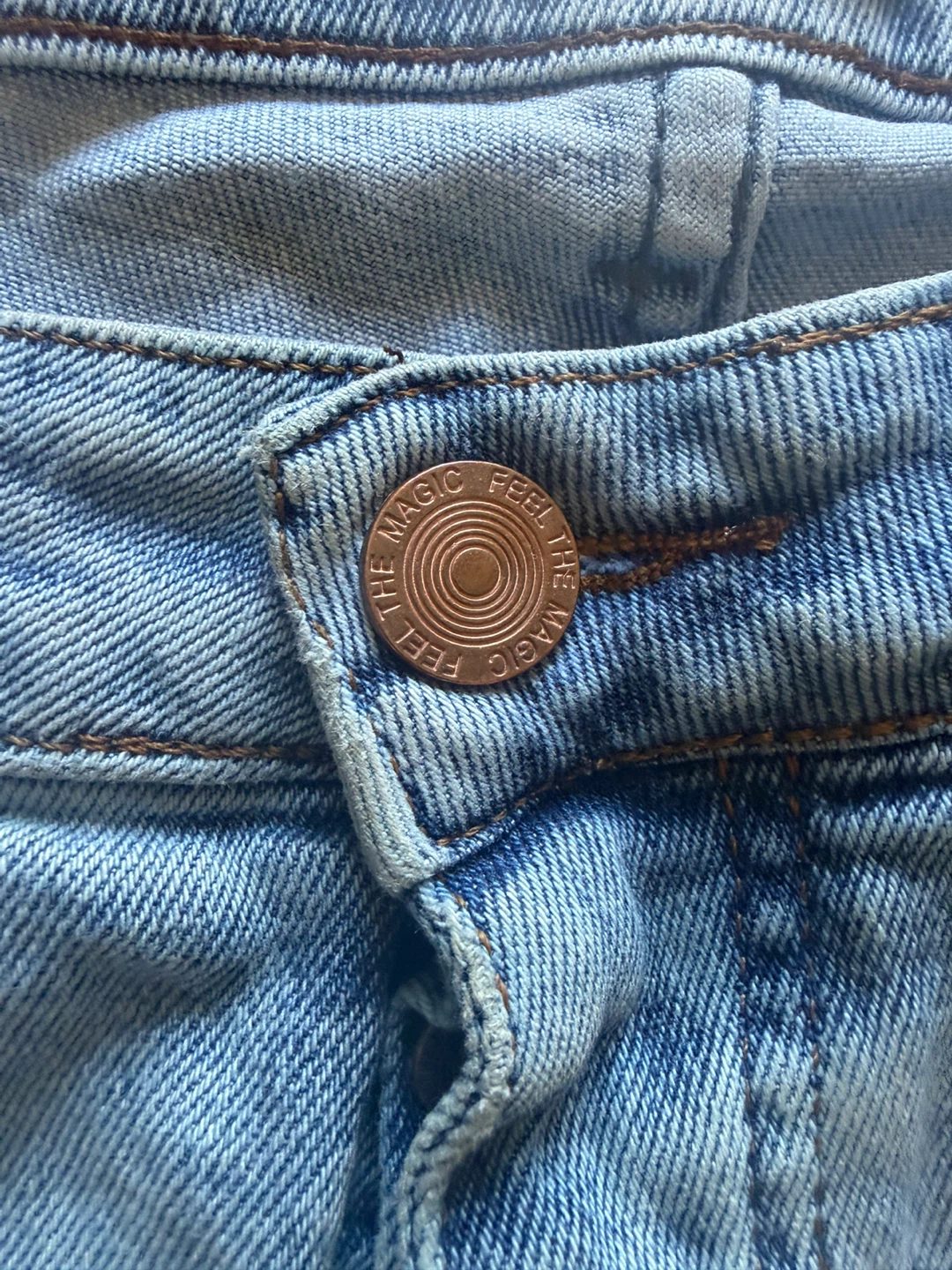 Christian Dior Light Wash Distressed Jeans - photo 4