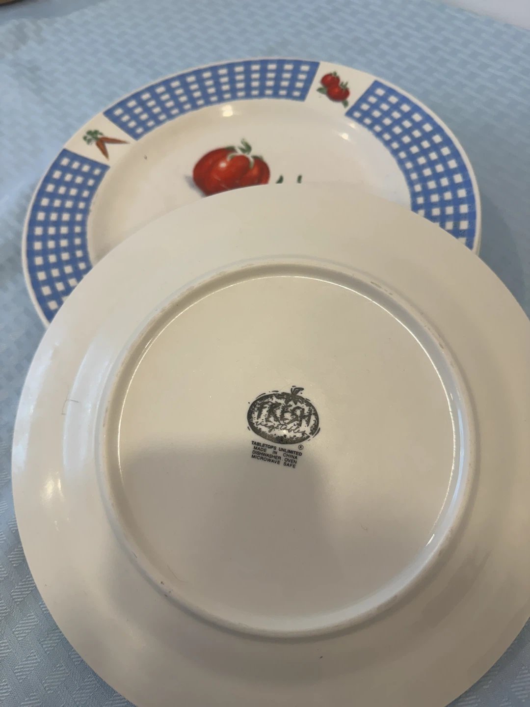 Set of 5 "La Cucina" Tomato Plates - photo 2
