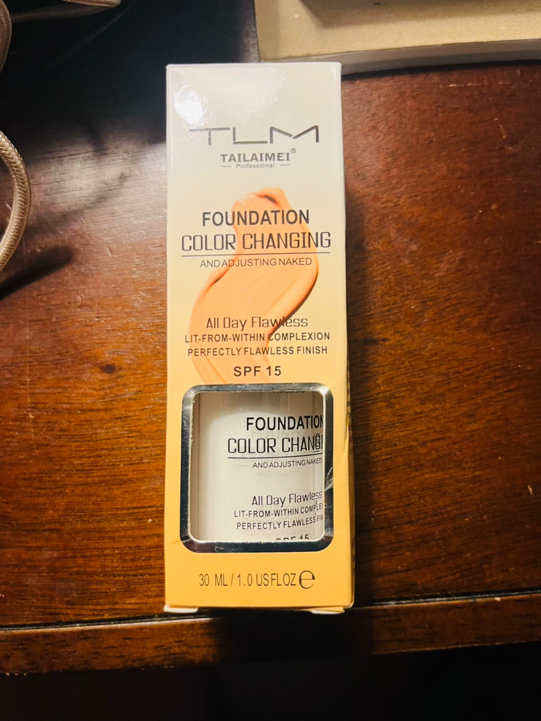 New TLM Colour Changing Foundation - Flawless Coverage 30ml