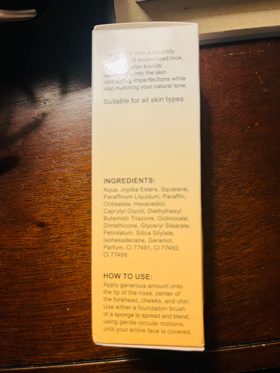 New TLM Colour Changing Foundation - Flawless Coverage 30ml - photo 2