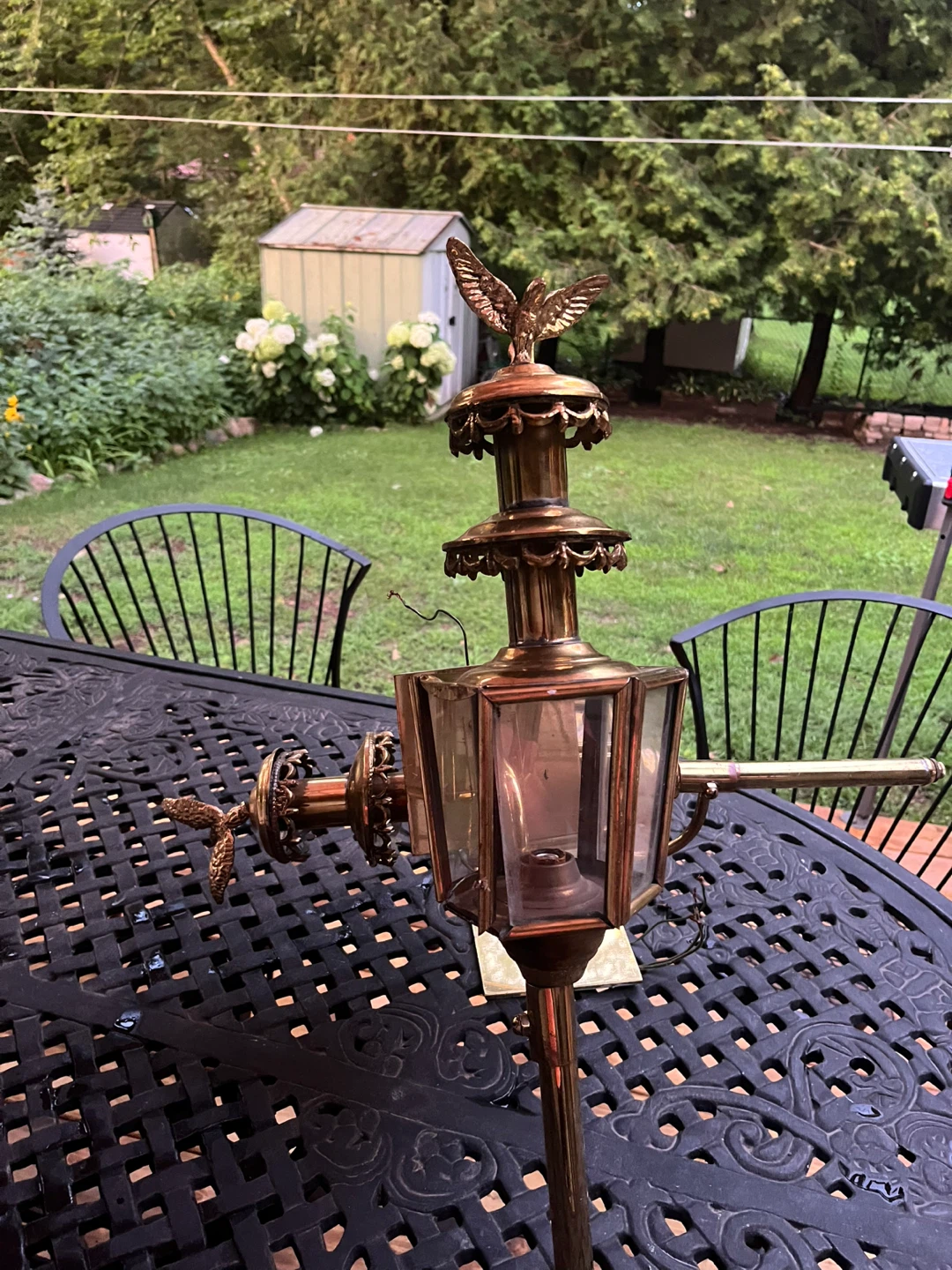 Vintage Brass Lanterns (Pair) - photo 2