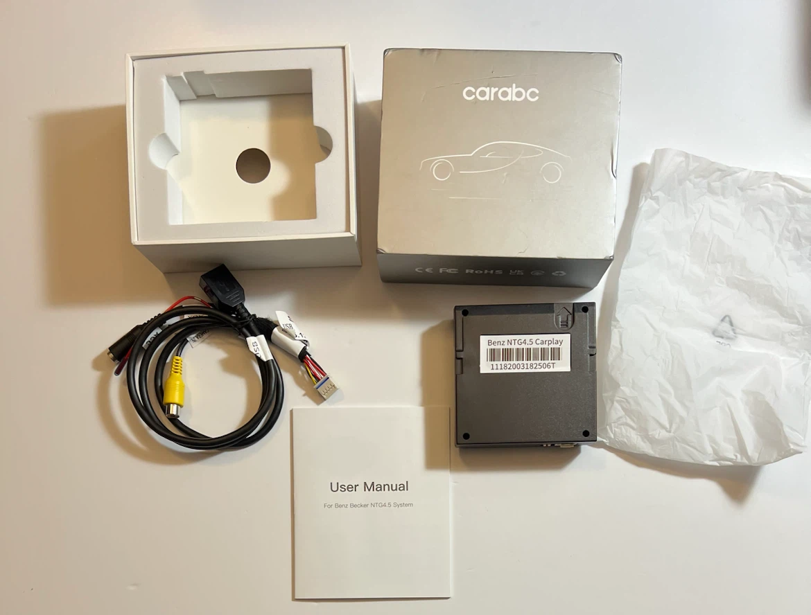 Carabc Benz NTG4.5 CarPlay Module