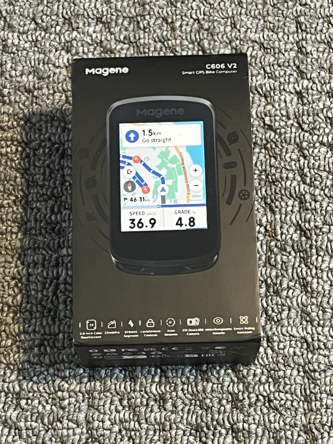 Magene C606 V2 Smart GPS Bike Computer
