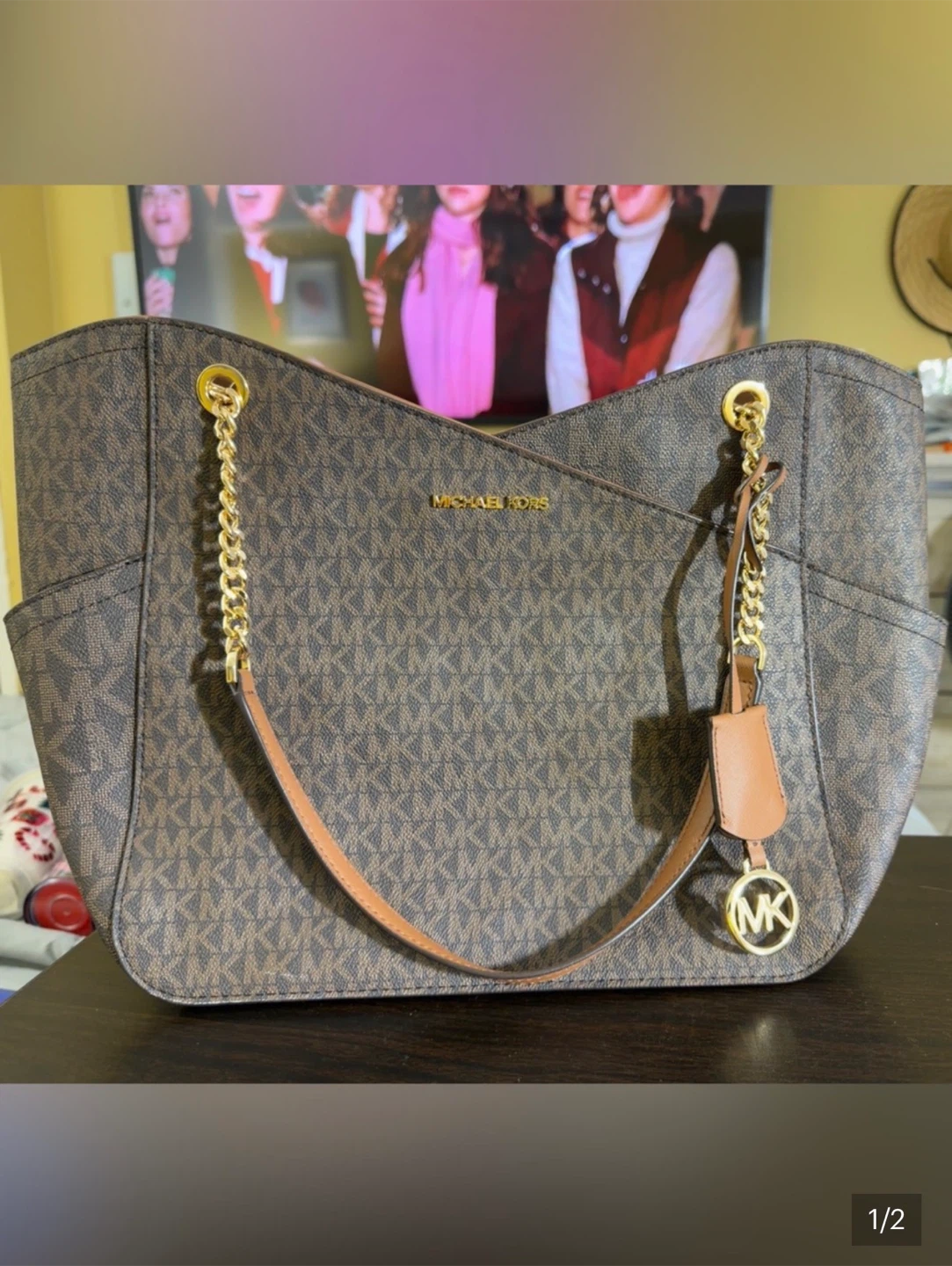 Michael Kors Tote and matching wristlet