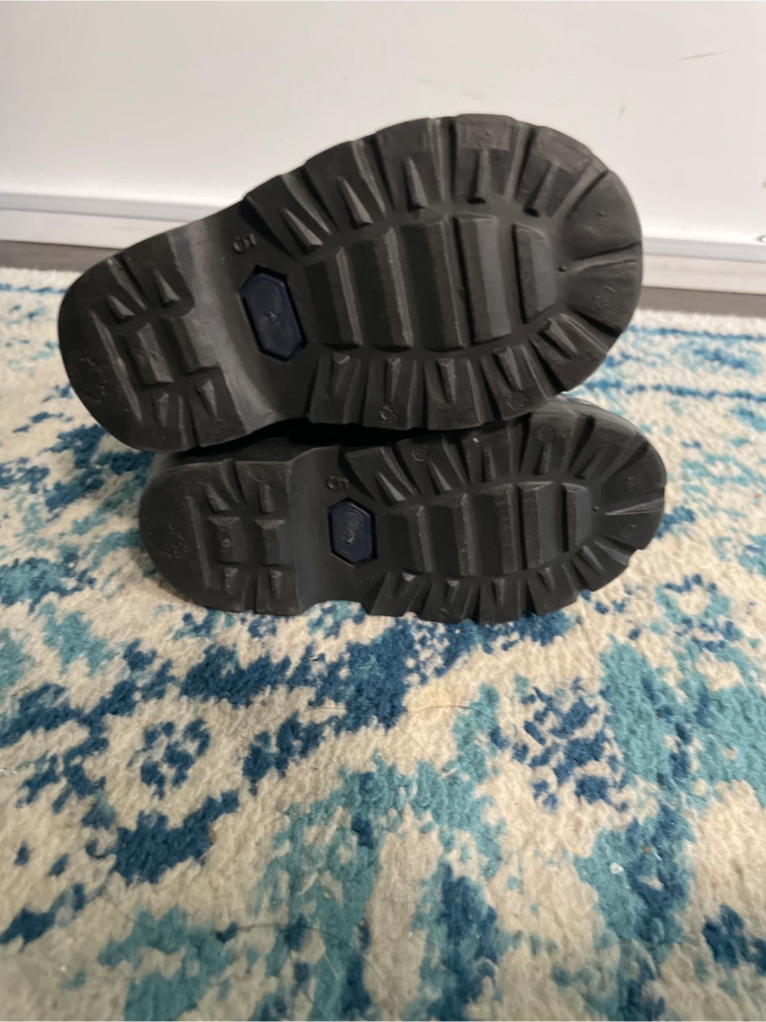 Navy blue toddler rain boots - photo 3