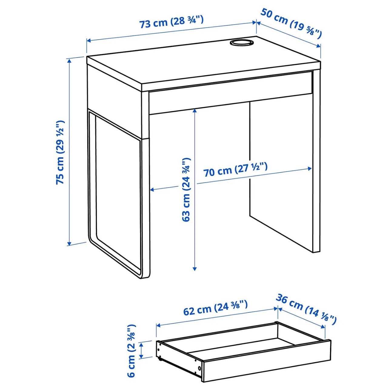 Office/Study desk and chair - photo 4