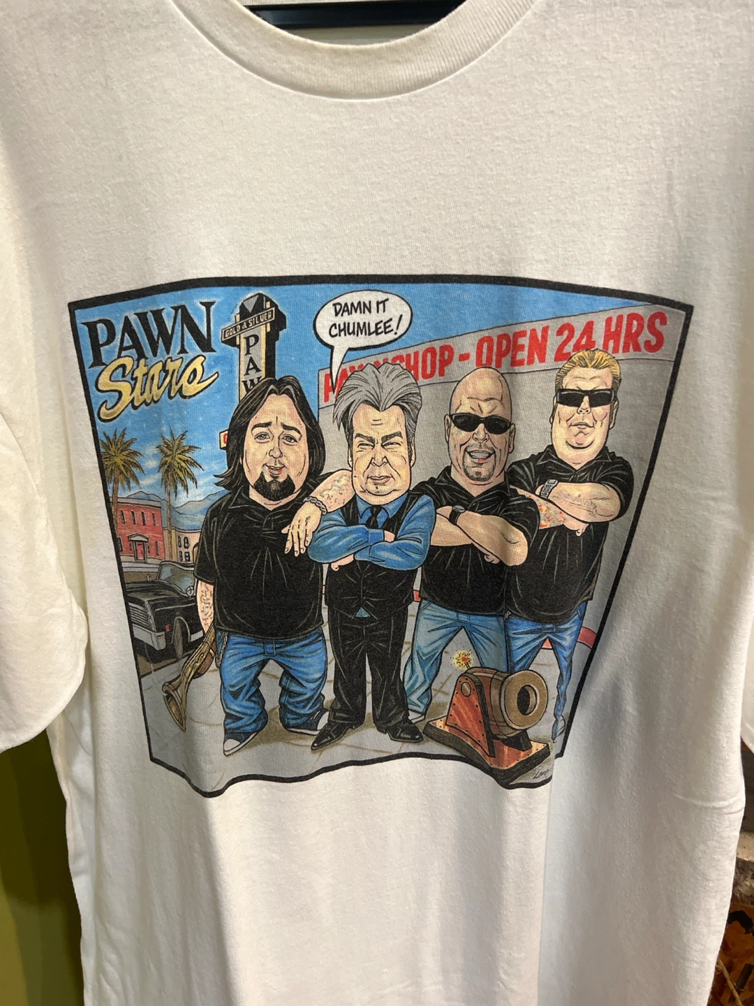 Pawn Stars Graphic T-Shirt White