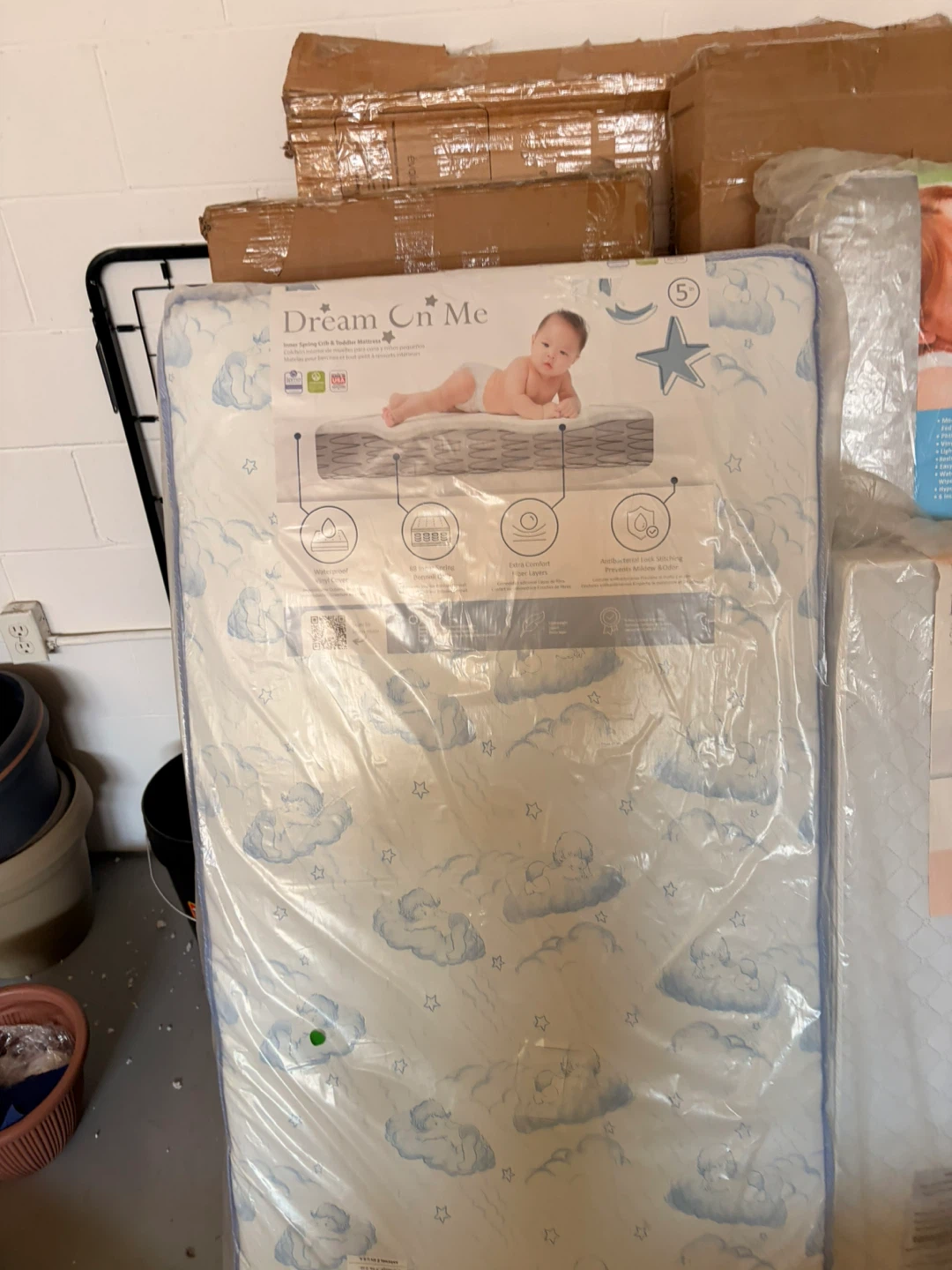 Dream On Me 88 Coil Innerspring Crib Mattress - photo 3