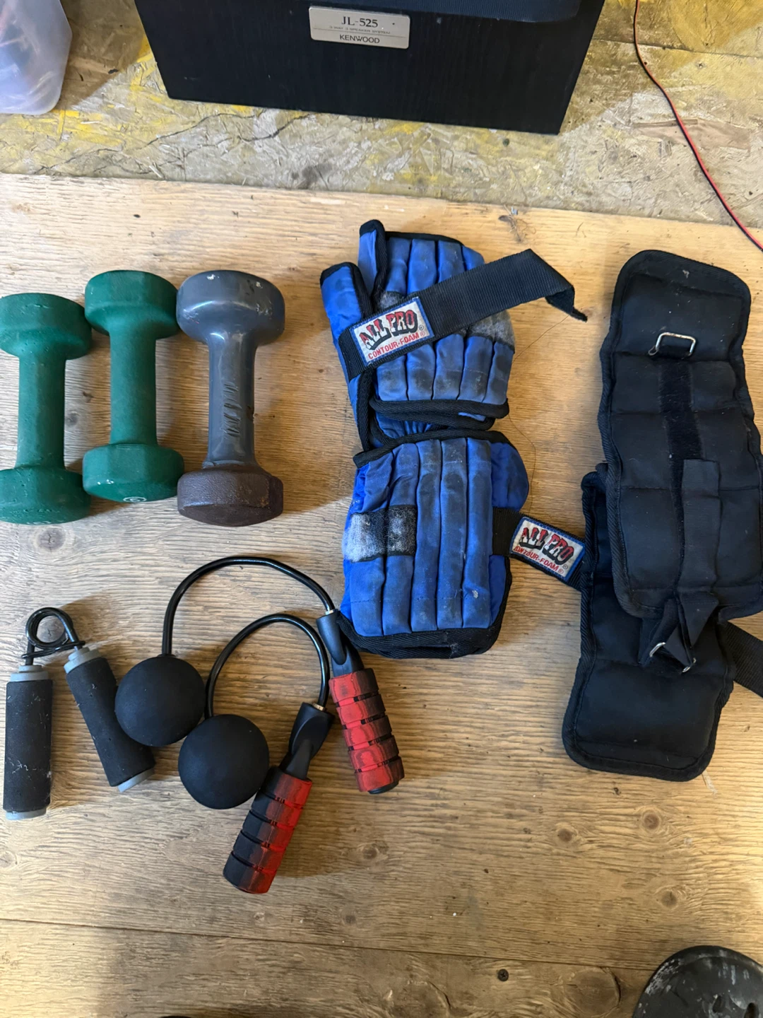 All Pro Wrist Weights & Dumbbells Set- all for 20$