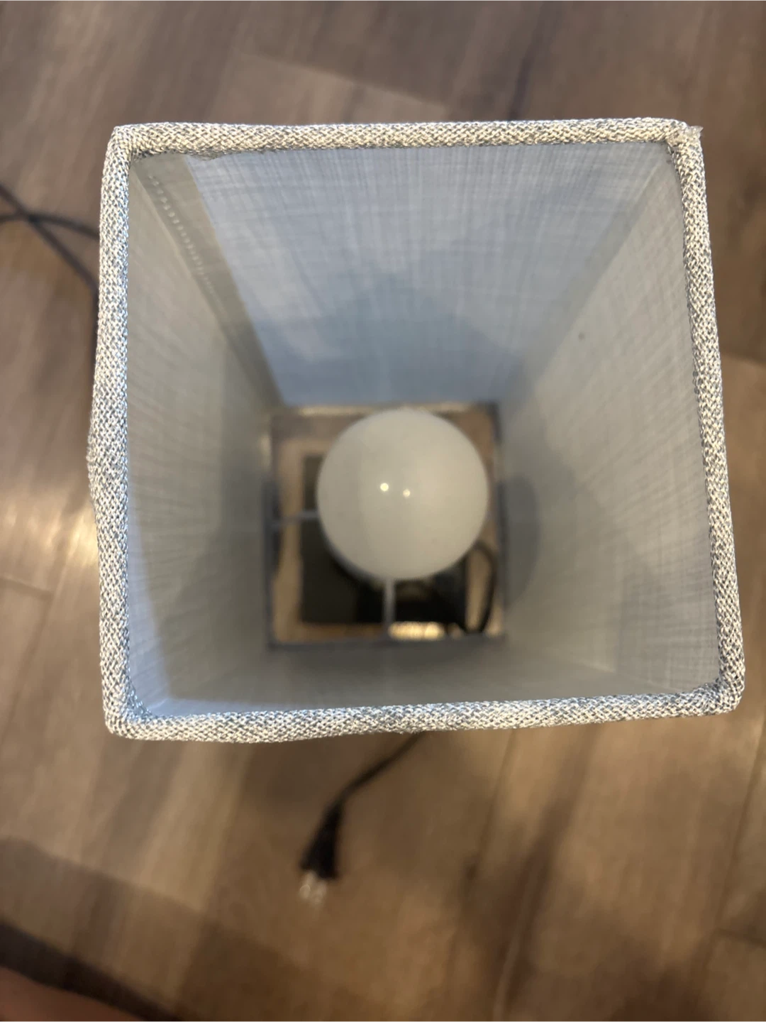 Pair of Modern Table Lamps with Built-in Outlets - photo 4