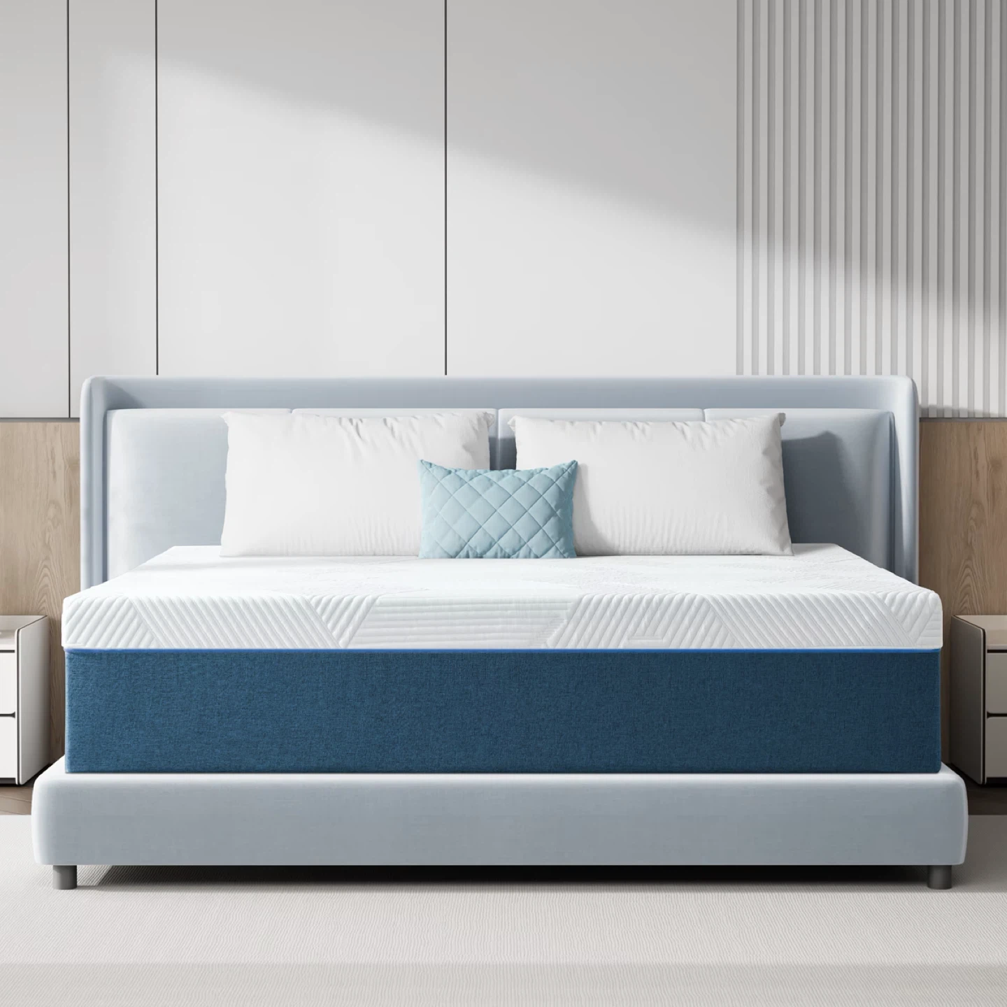 GELBIY 8 inch Twin Mattress, Gel Memory Foam Mattress - photo 3