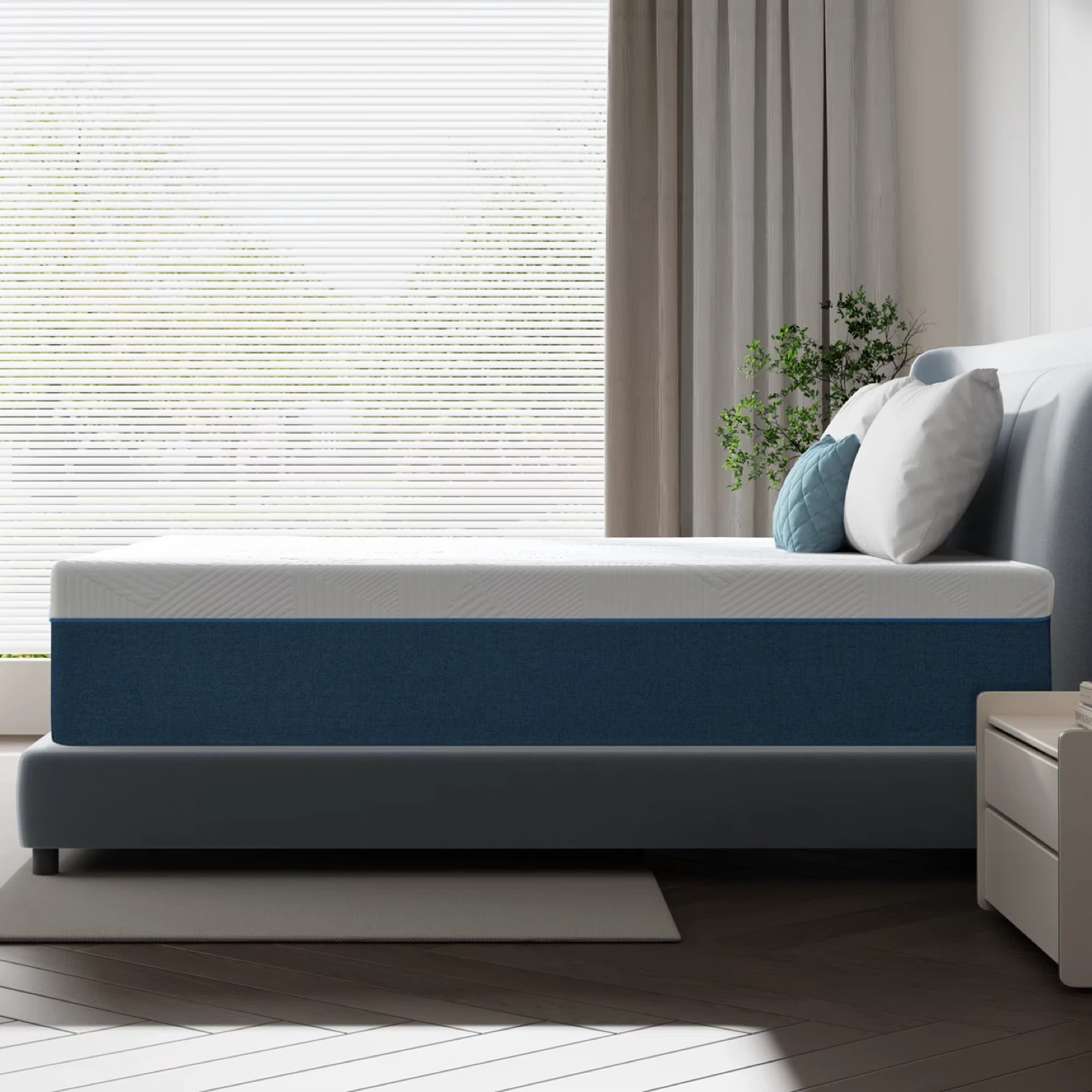 GELBIY 8 inch Twin Mattress, Gel Memory Foam Mattress - photo 4