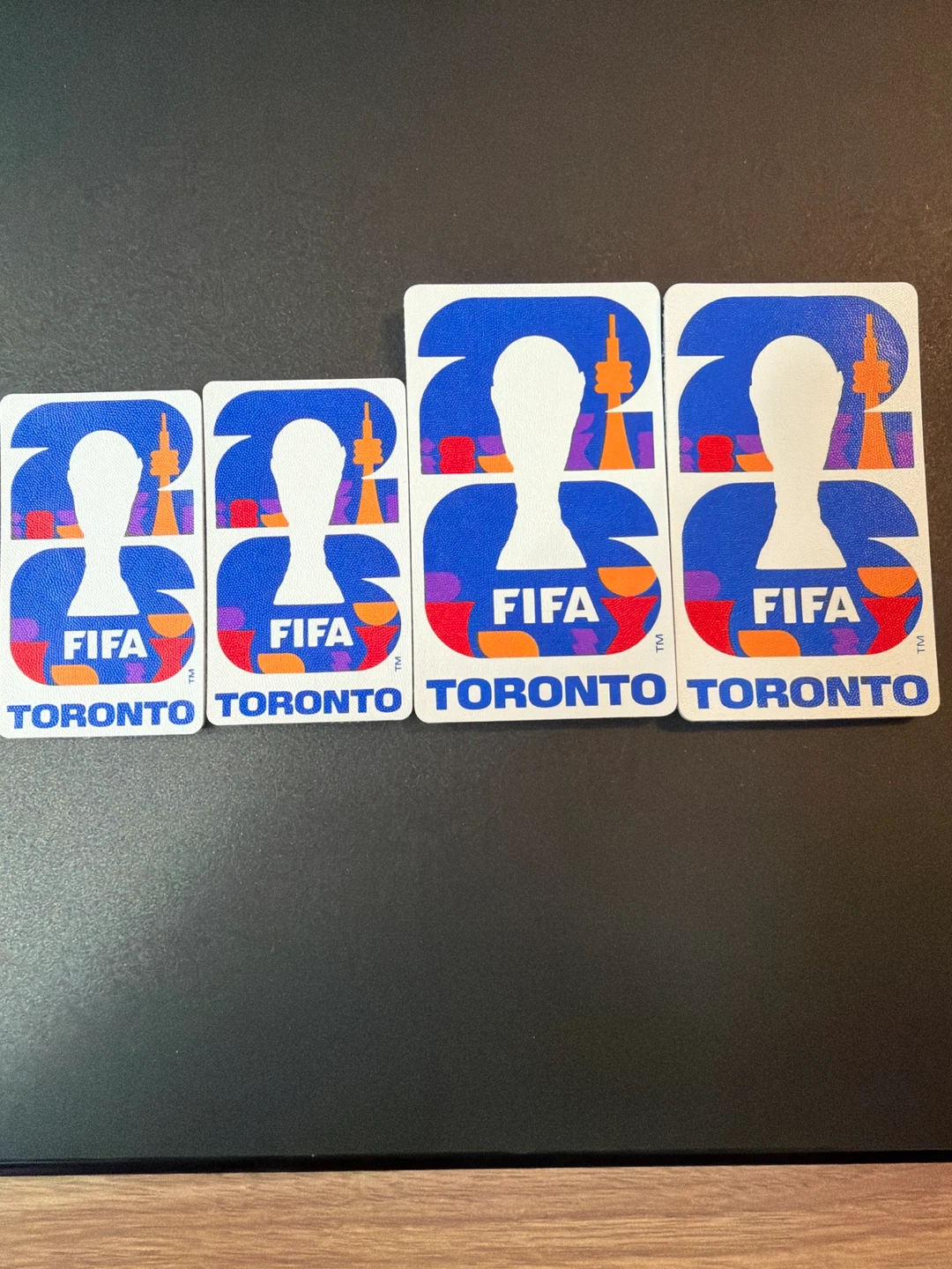 Official FIFA Toronto Patch - Set of 4