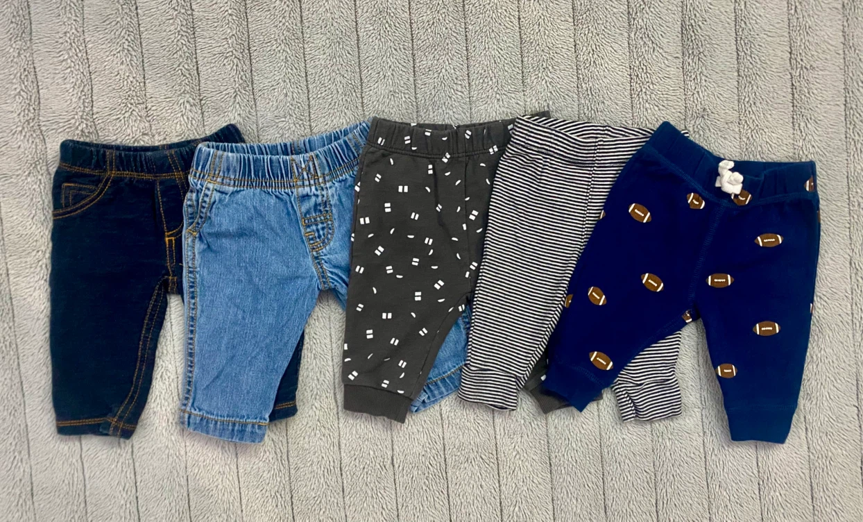 3 month boys pants lot