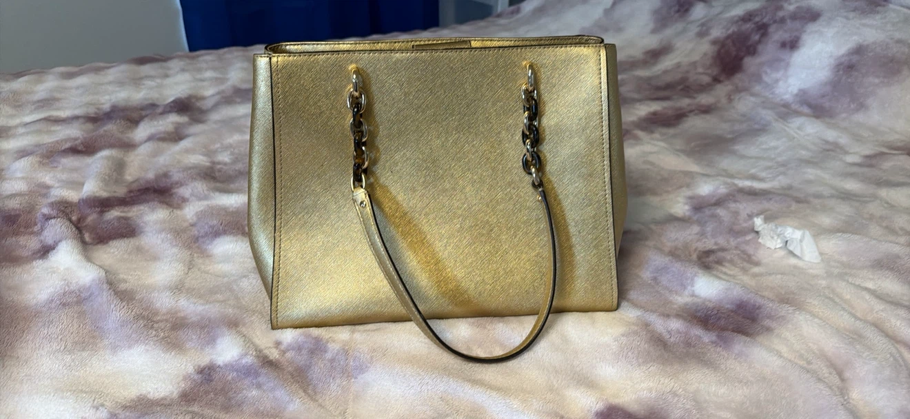 Michael Kors Gold Tote Bag - photo 3