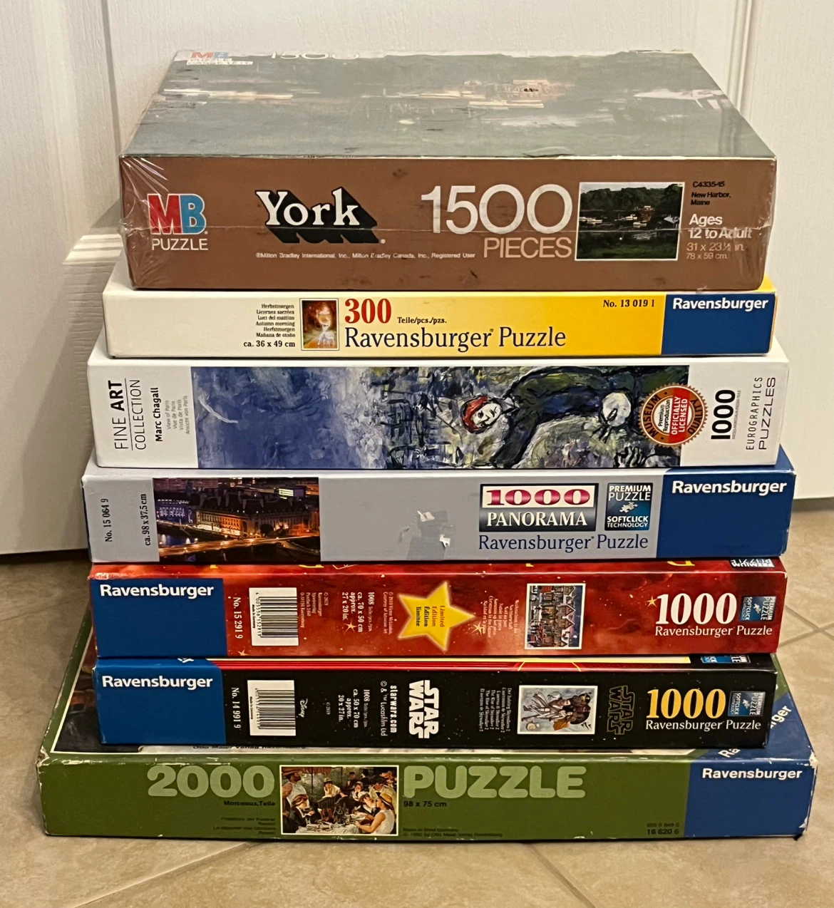 Assorted Ravensburger Puzzles & more