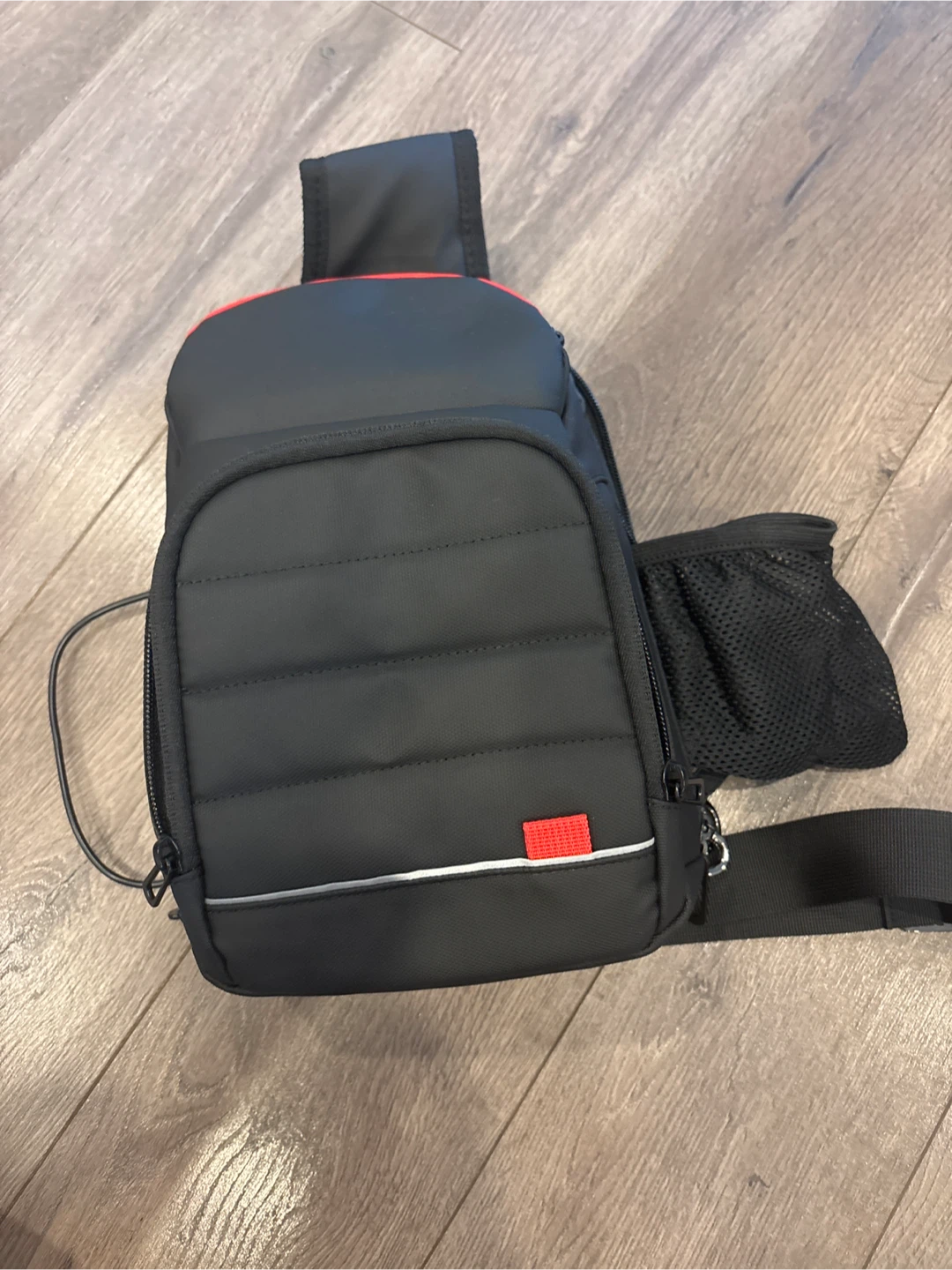 Black Sling Backpack